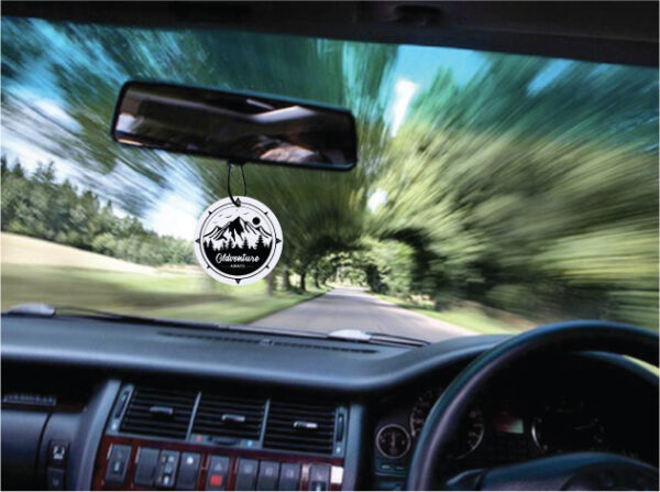 Adventure Awaits Car Air Freshener - Image 2