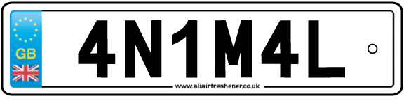 4N1M4L Number Plate