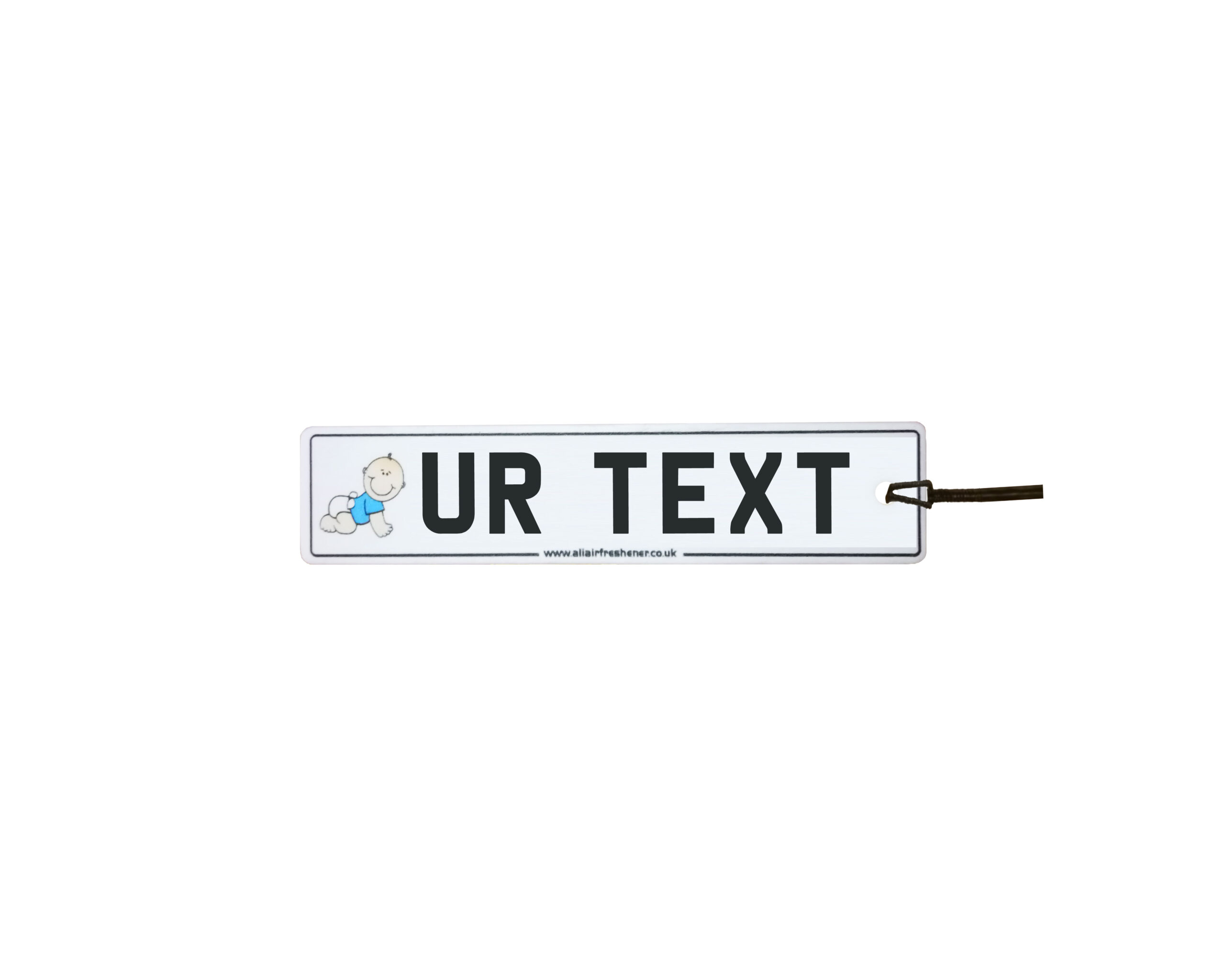 Personalised Baby Boy Number Plate