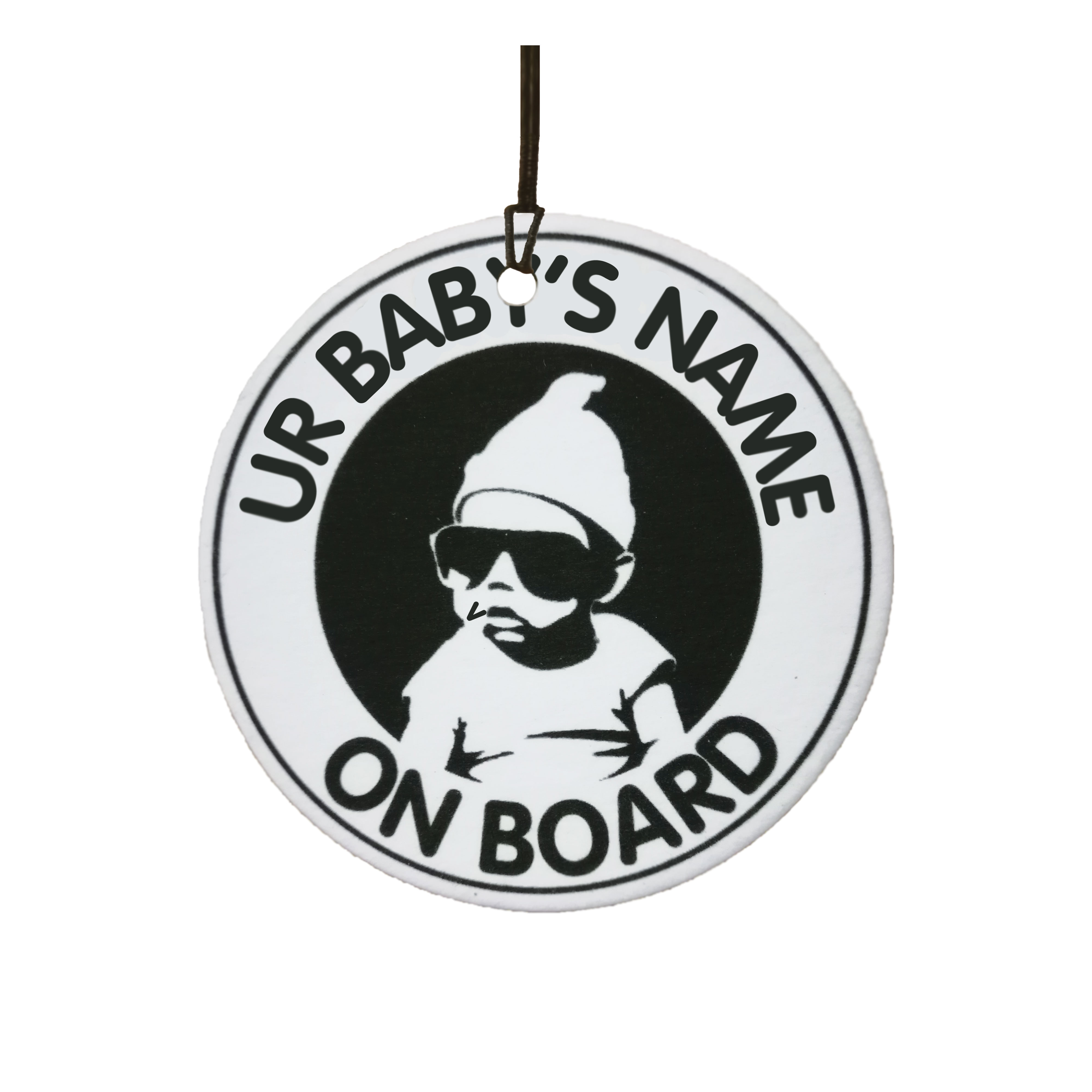 Personalised Cool Baby On Board