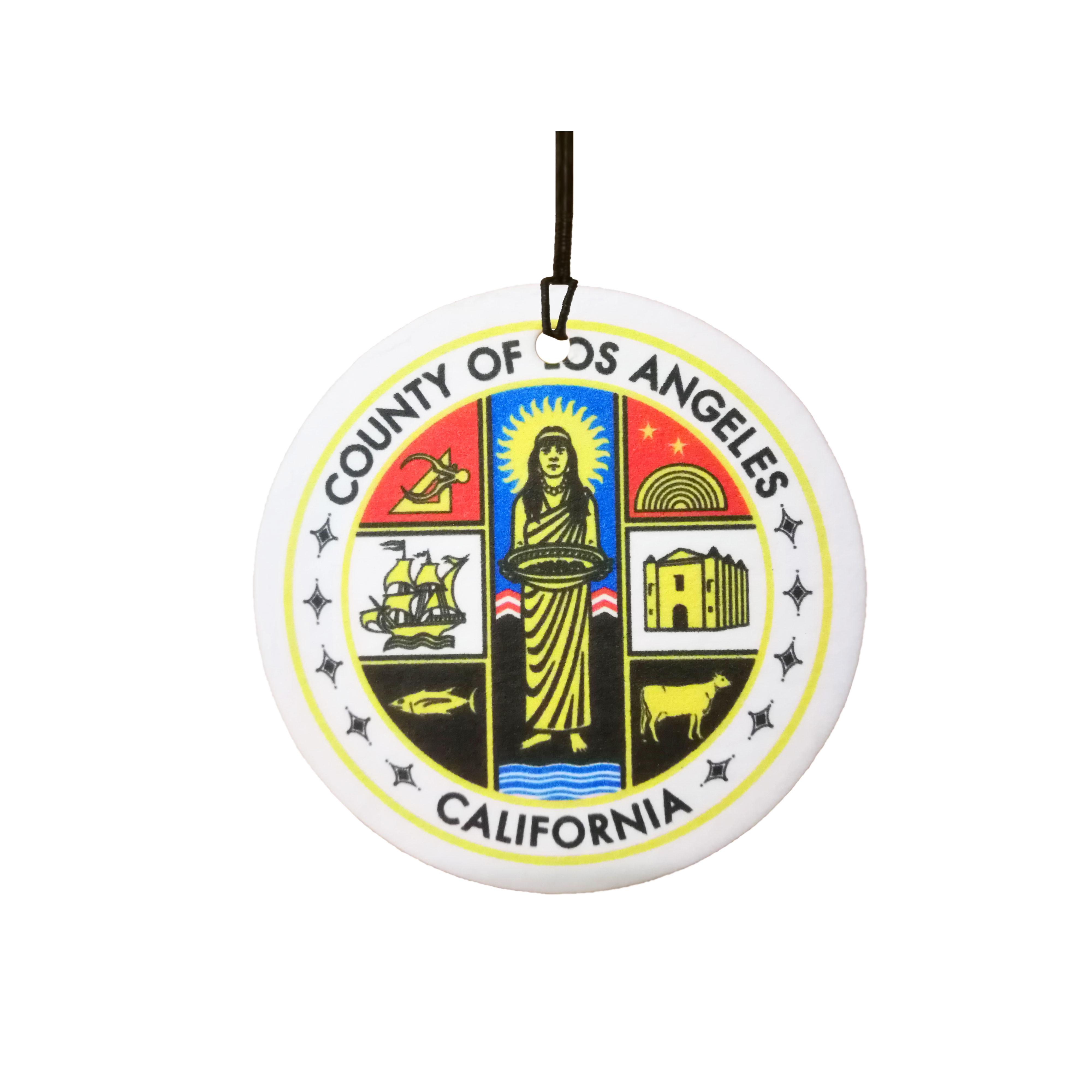 California LA Los Angeles County Seal