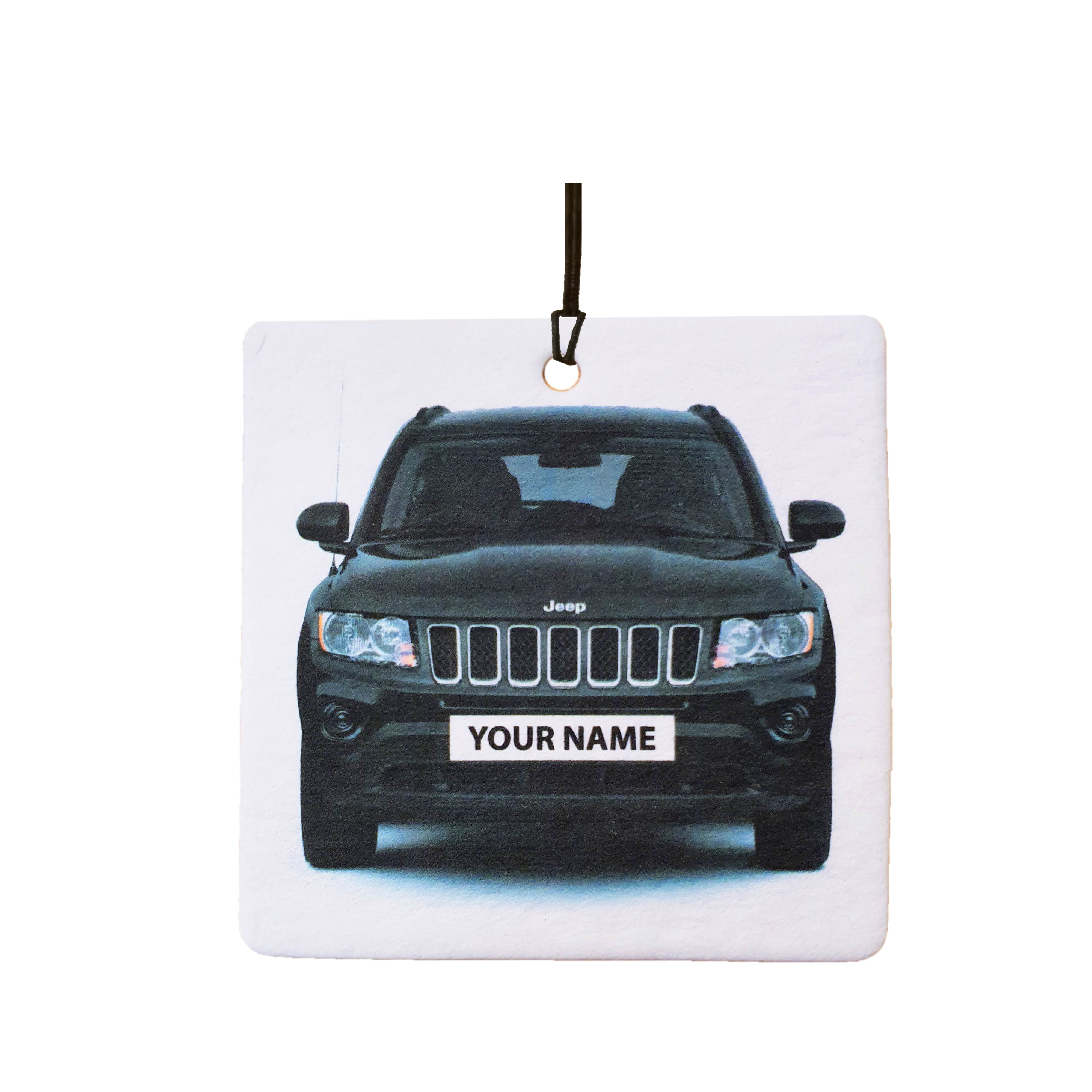 Your Name Black Jeep Compass