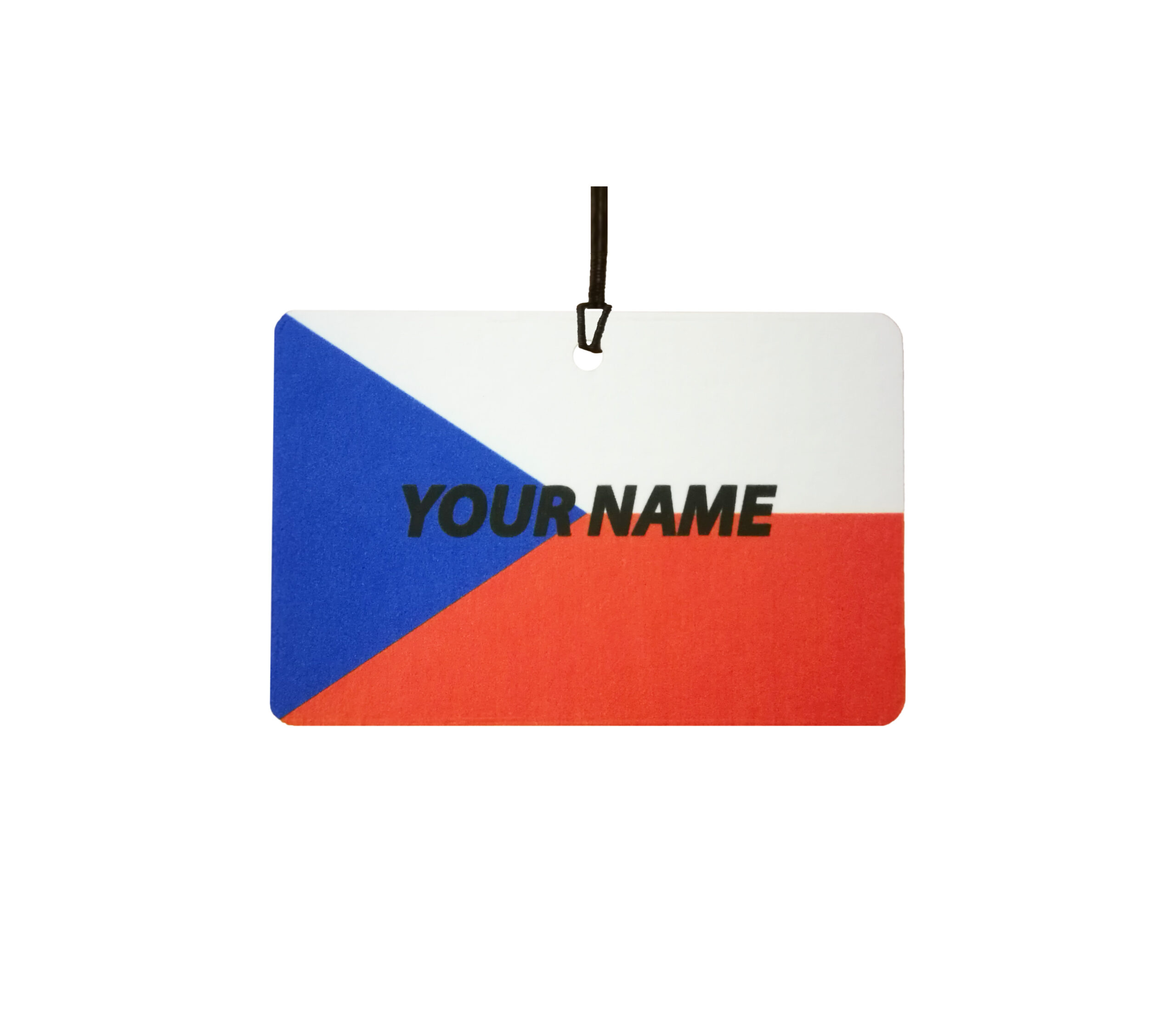 Personalised Czech Republic Flag