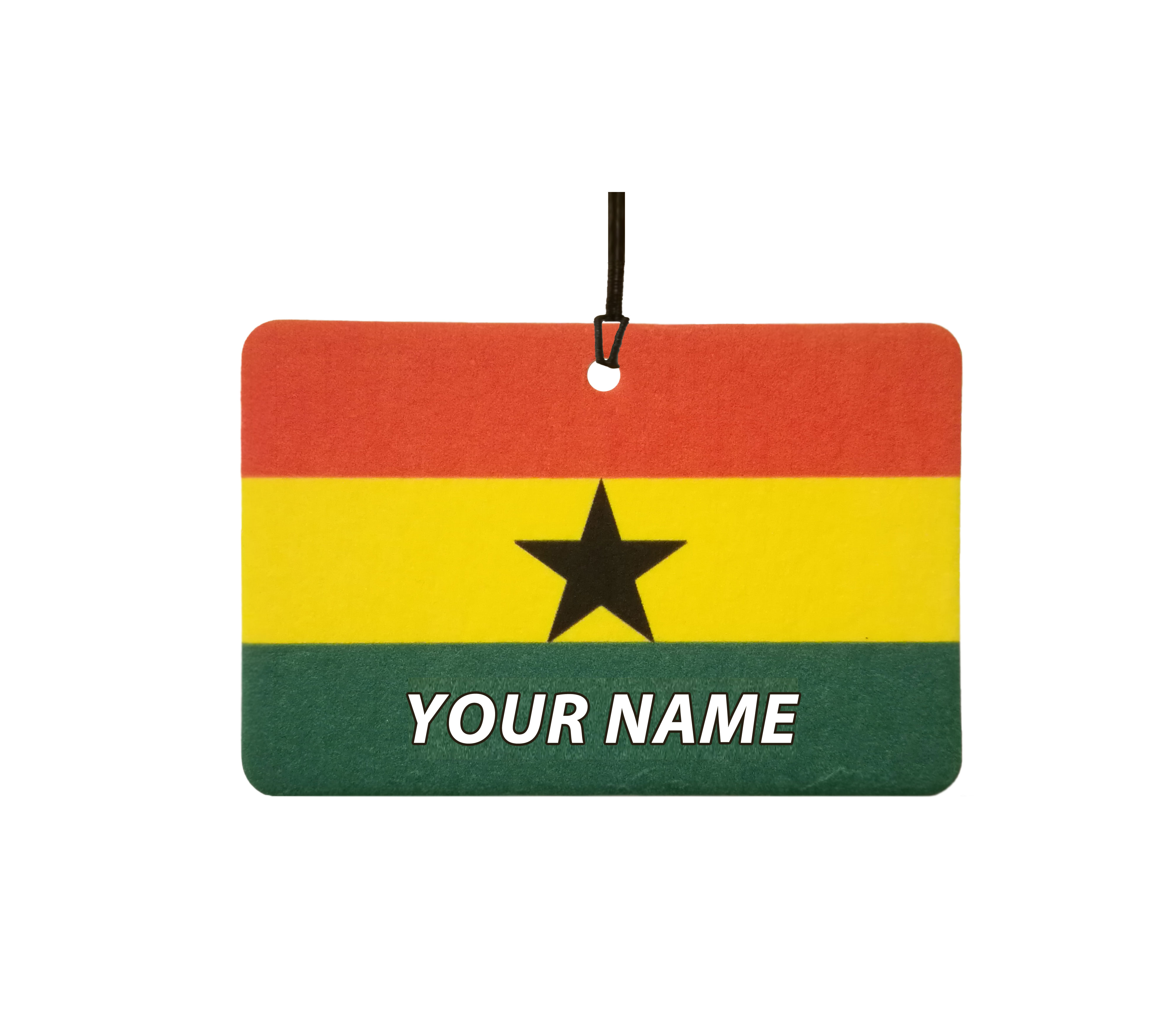 Personalised Ghana Flag