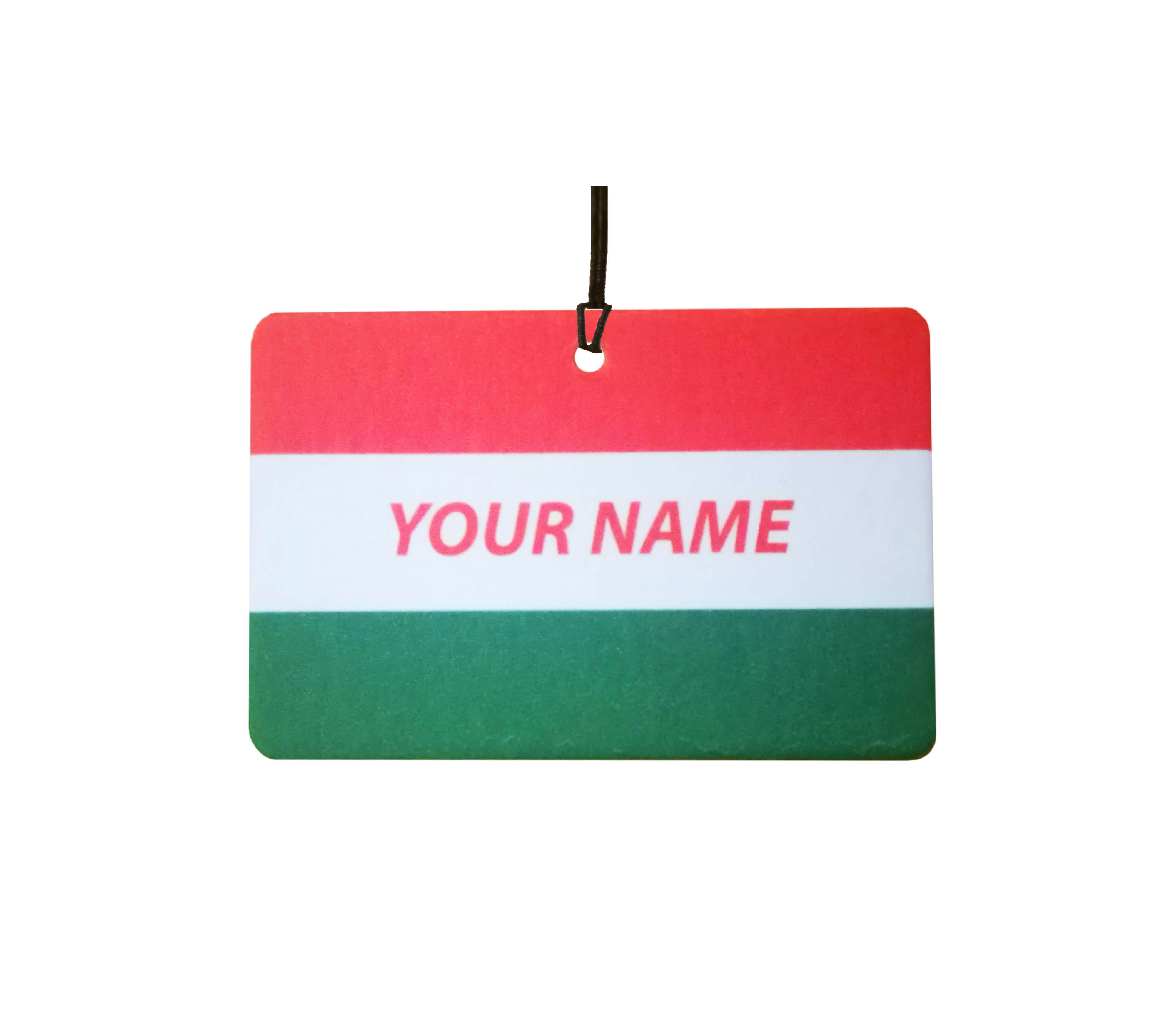 Personalised Hungary Flag