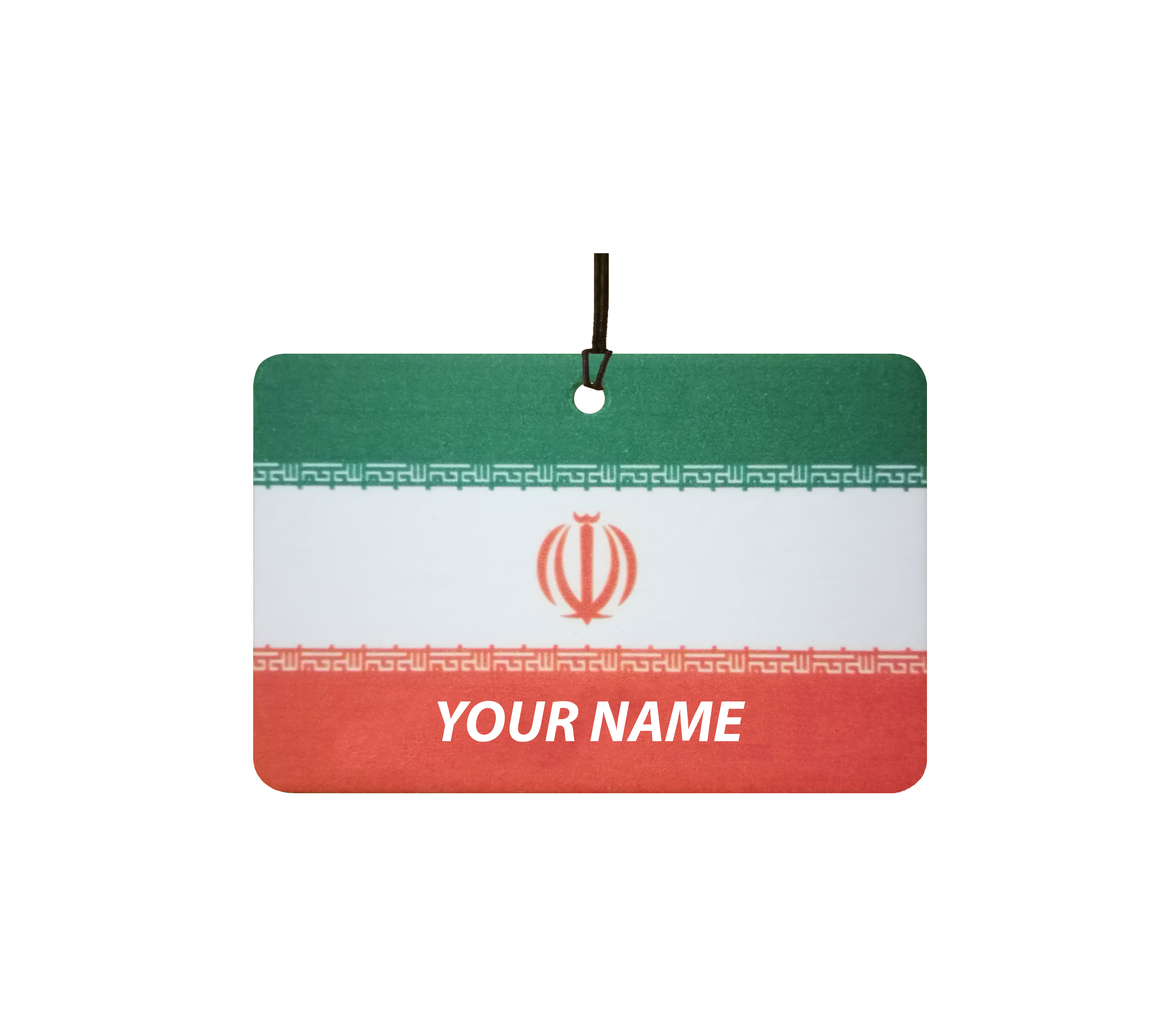 Personalised Iran Flag