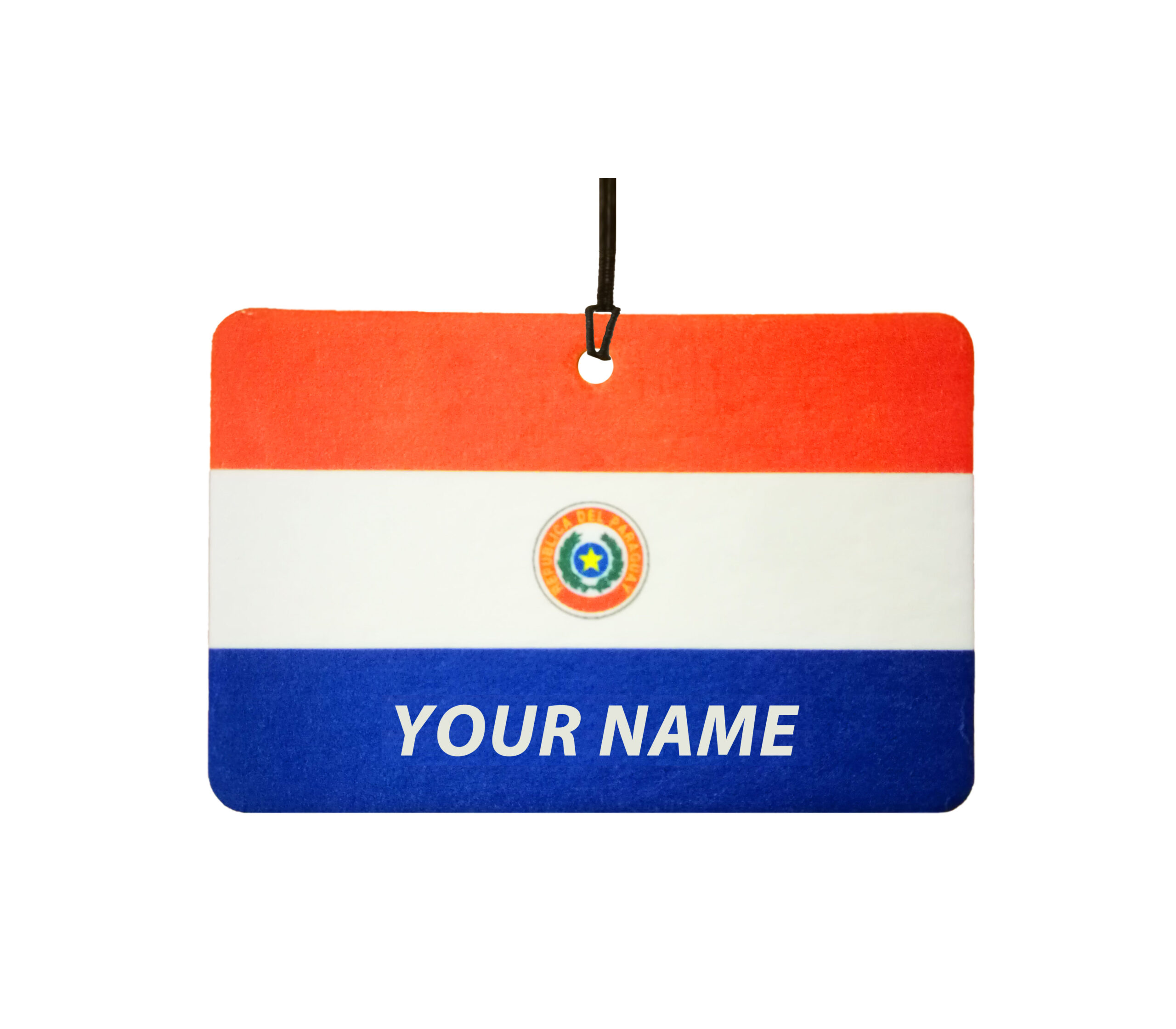 Personalised Paraguay Flag