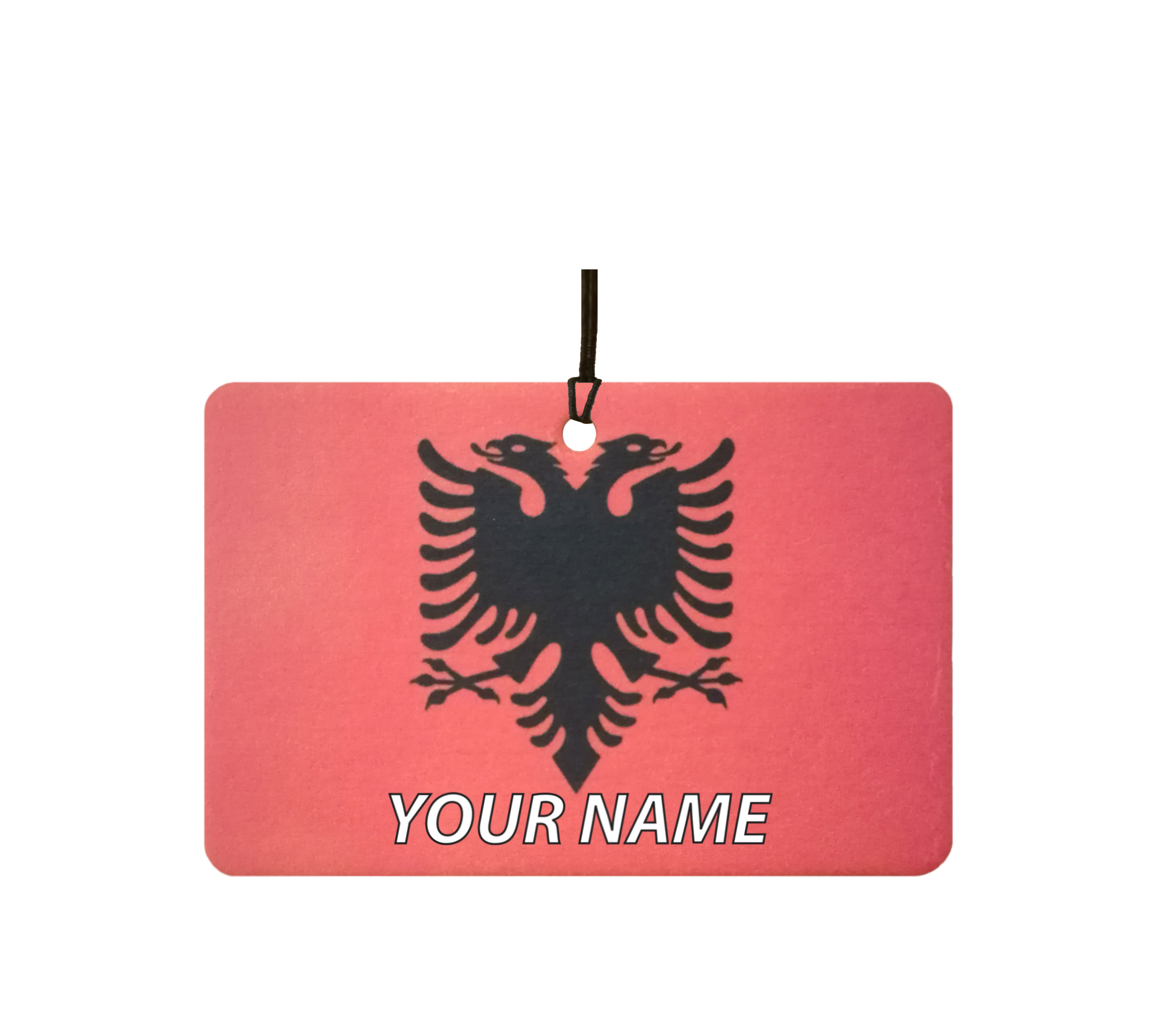Personalised Albania Flag