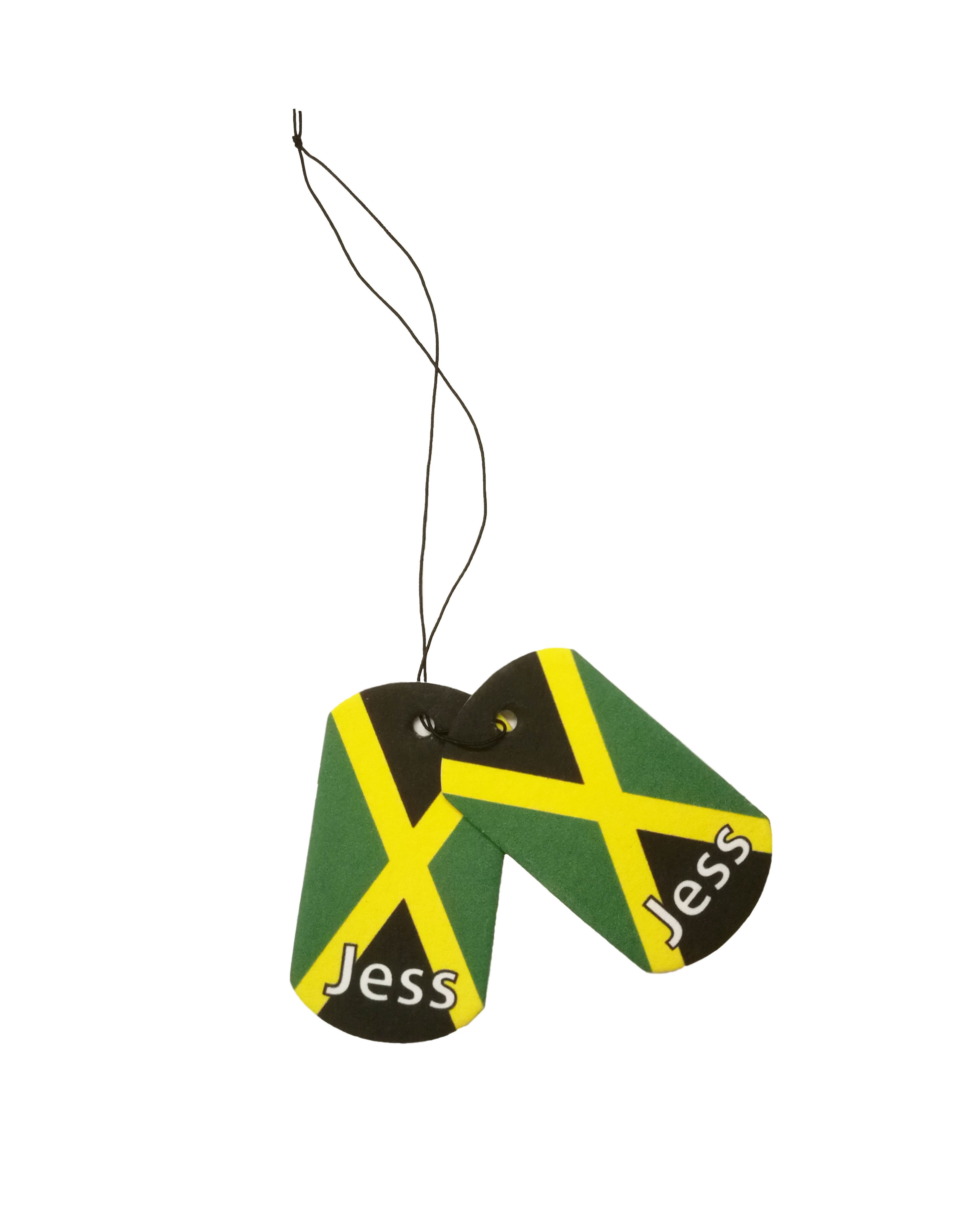 Personalised Jamaica Dog Tag