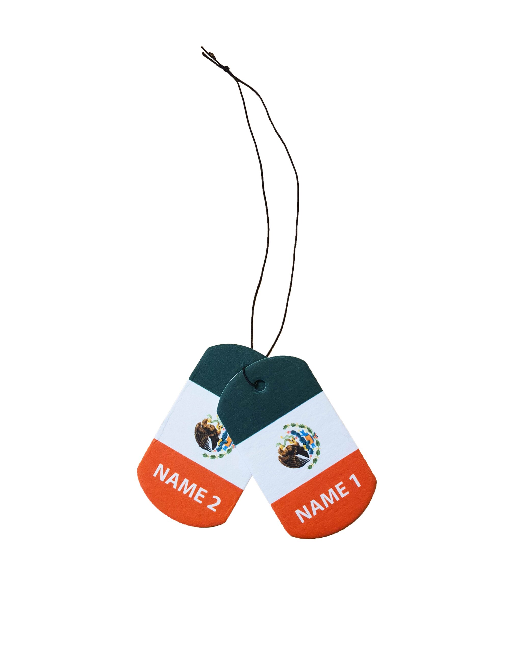Personalised Mexico Dog Tag
