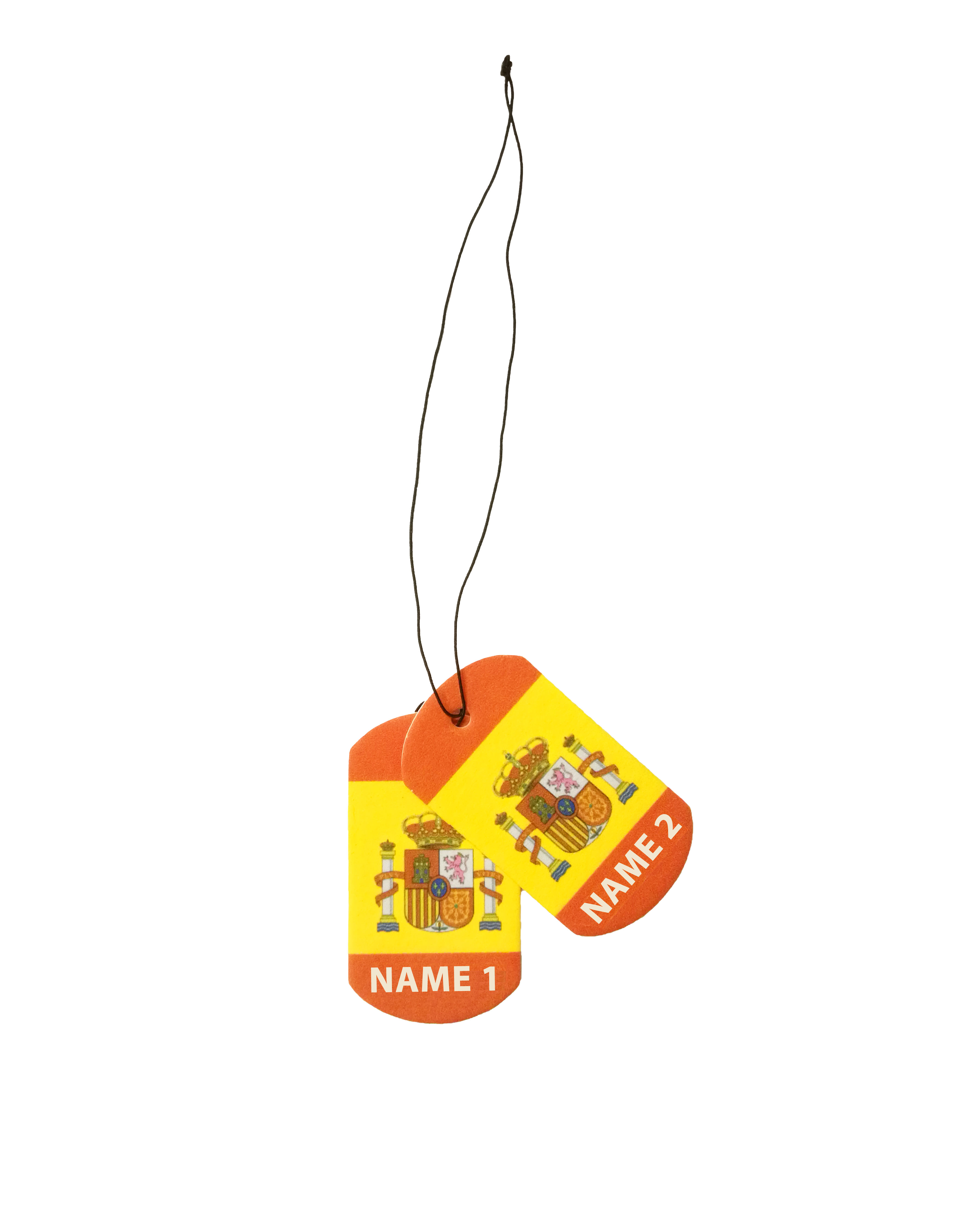 Personalised Spain Dog Tag