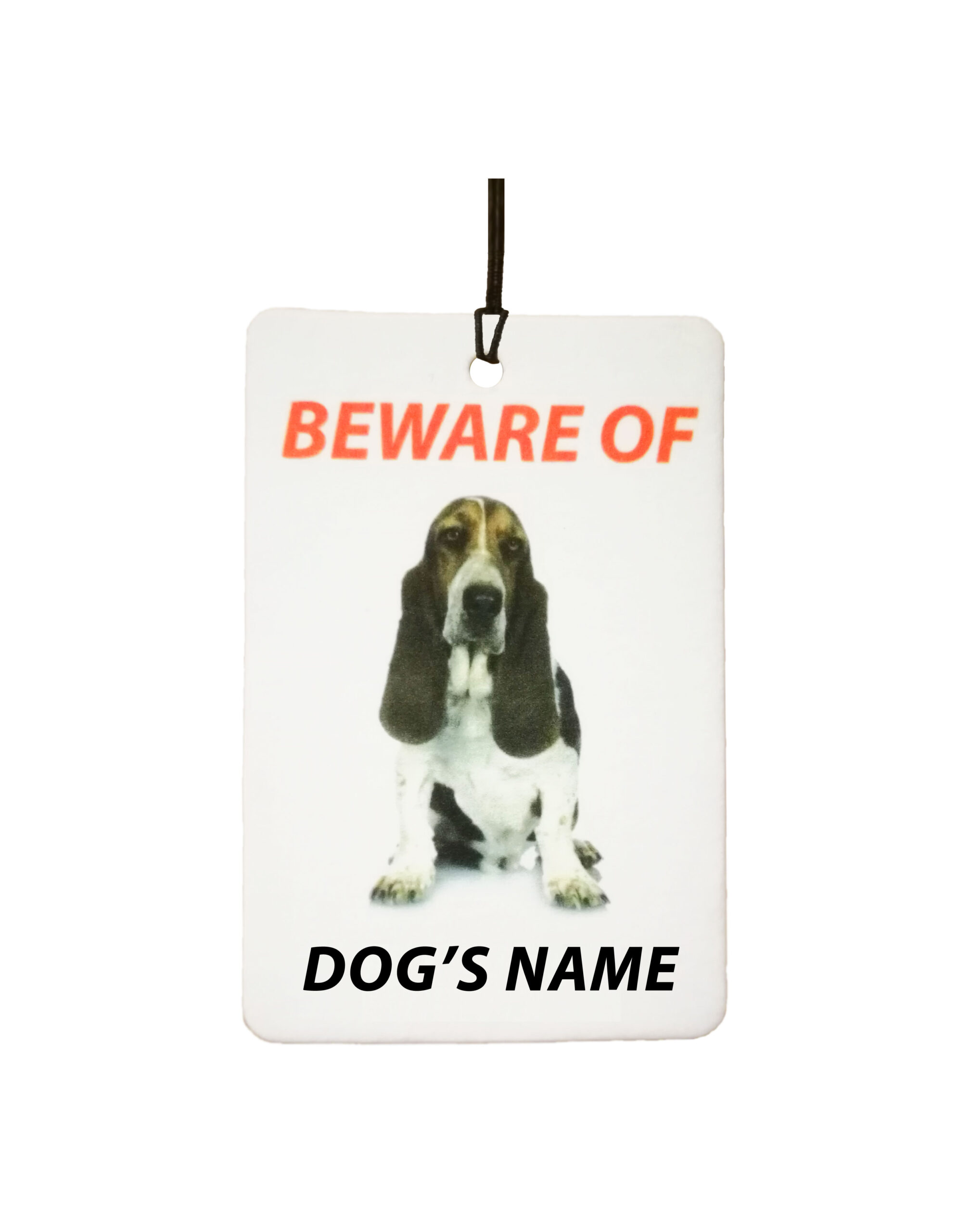Personalised Dog's Name Basset Hound