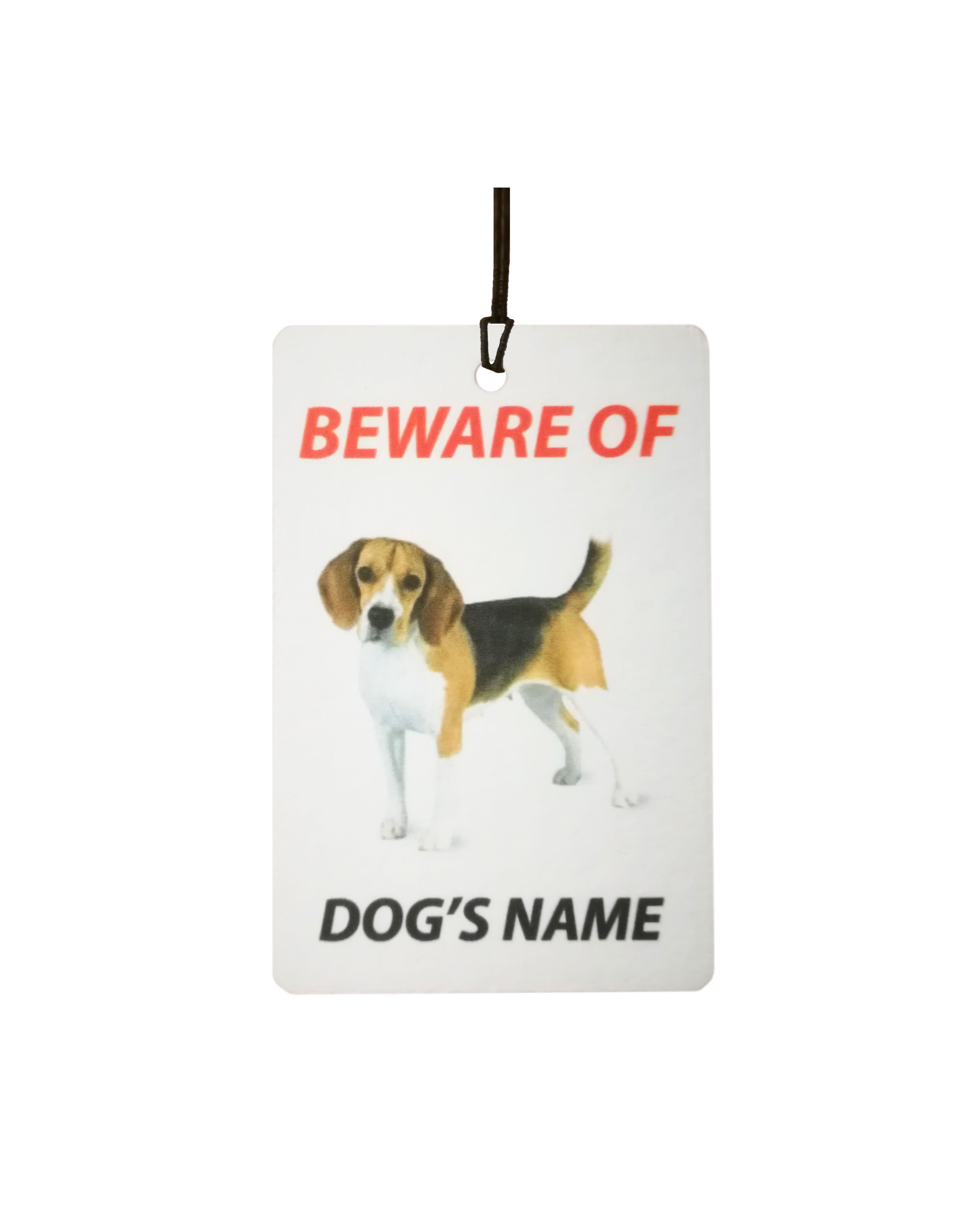 Personalised Dog's Name Beagle