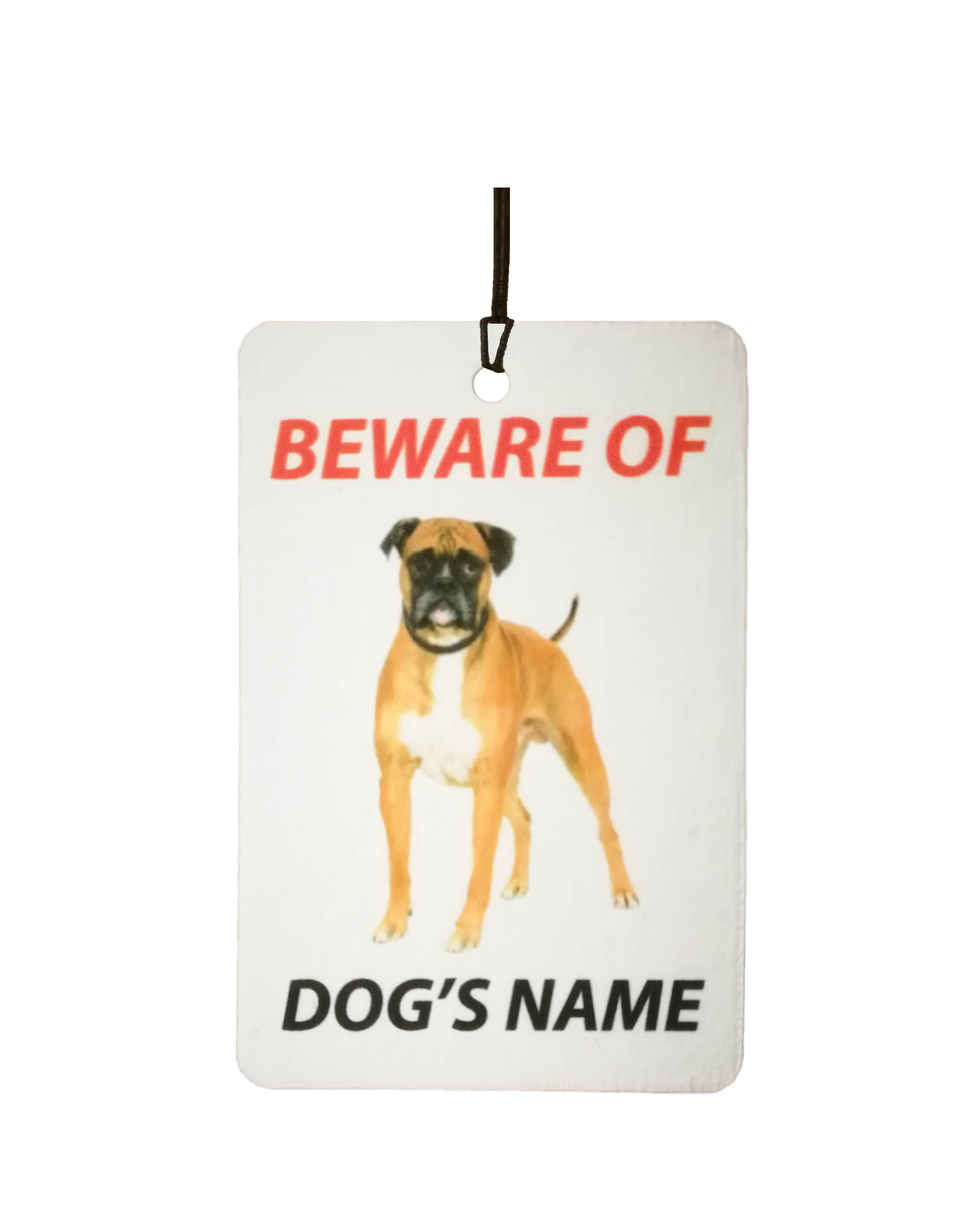 Personalised Dog's Name Boxer