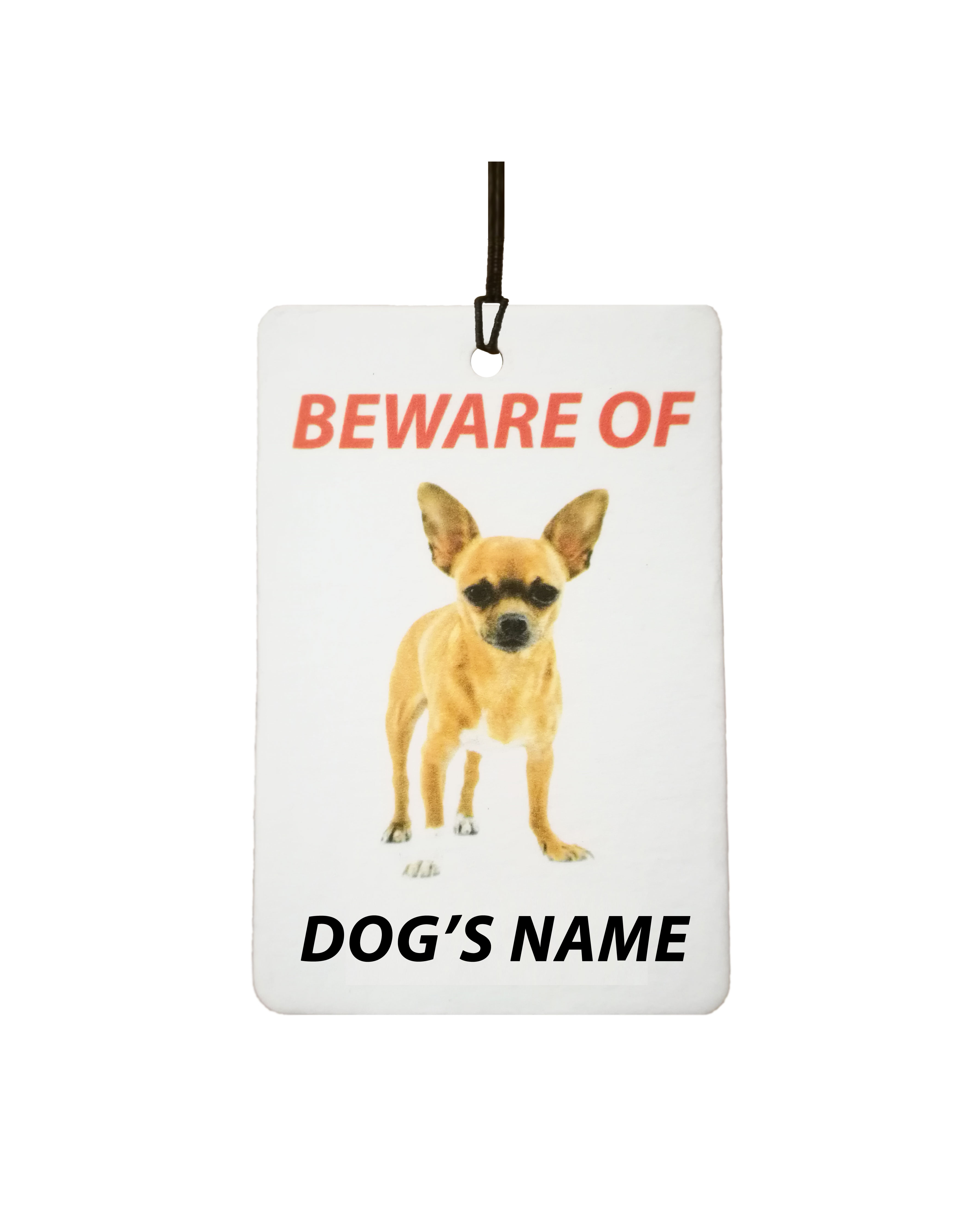 Personalised Dog's Name Chihuahua
