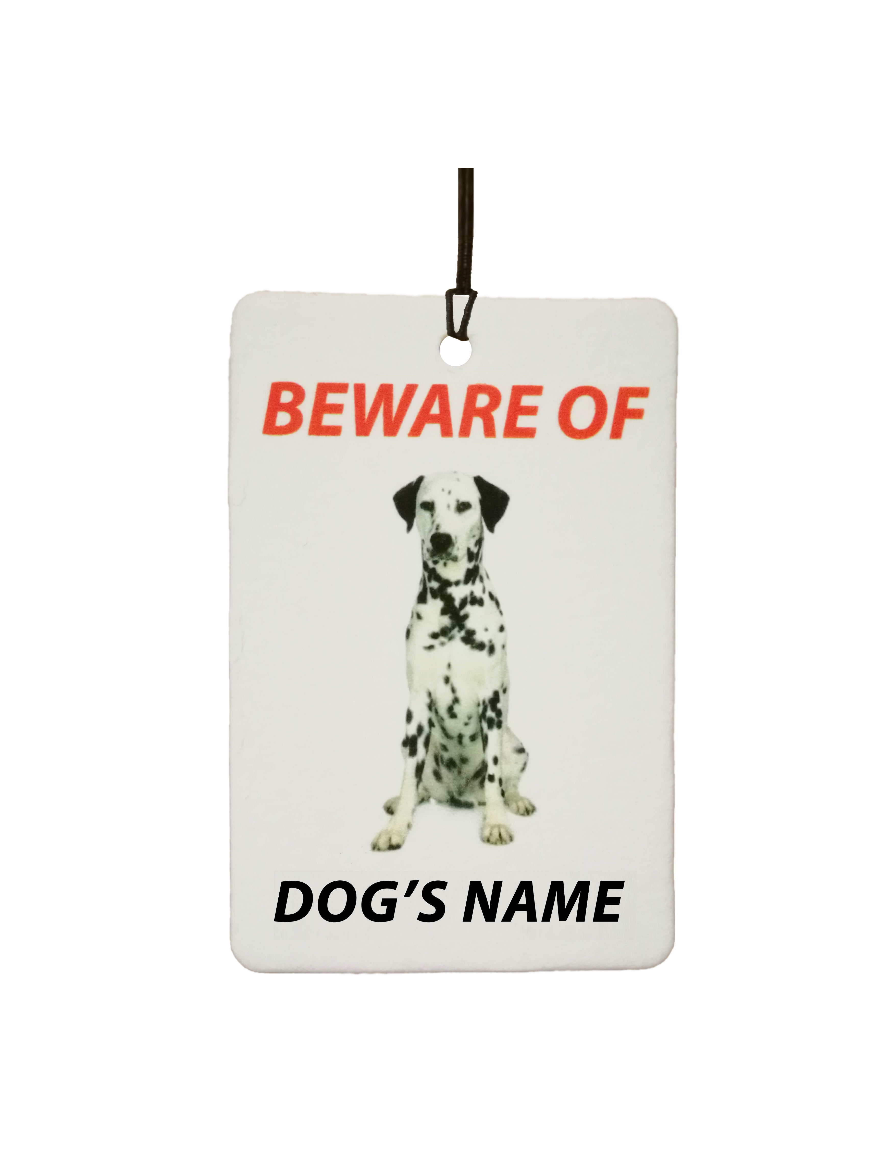 Personalised Dog's Name Dalmation