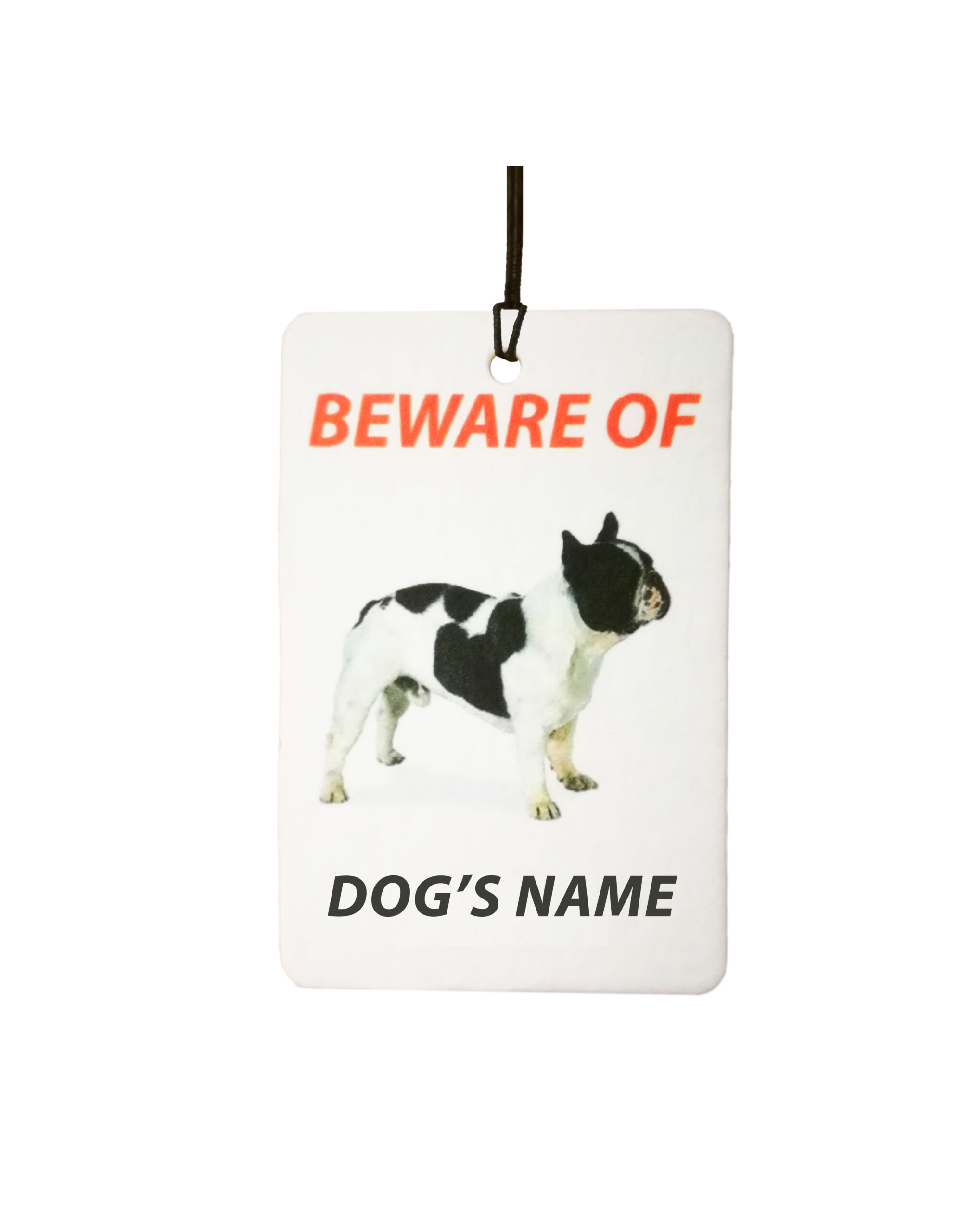 Personalised Dog's Name French Bulldog