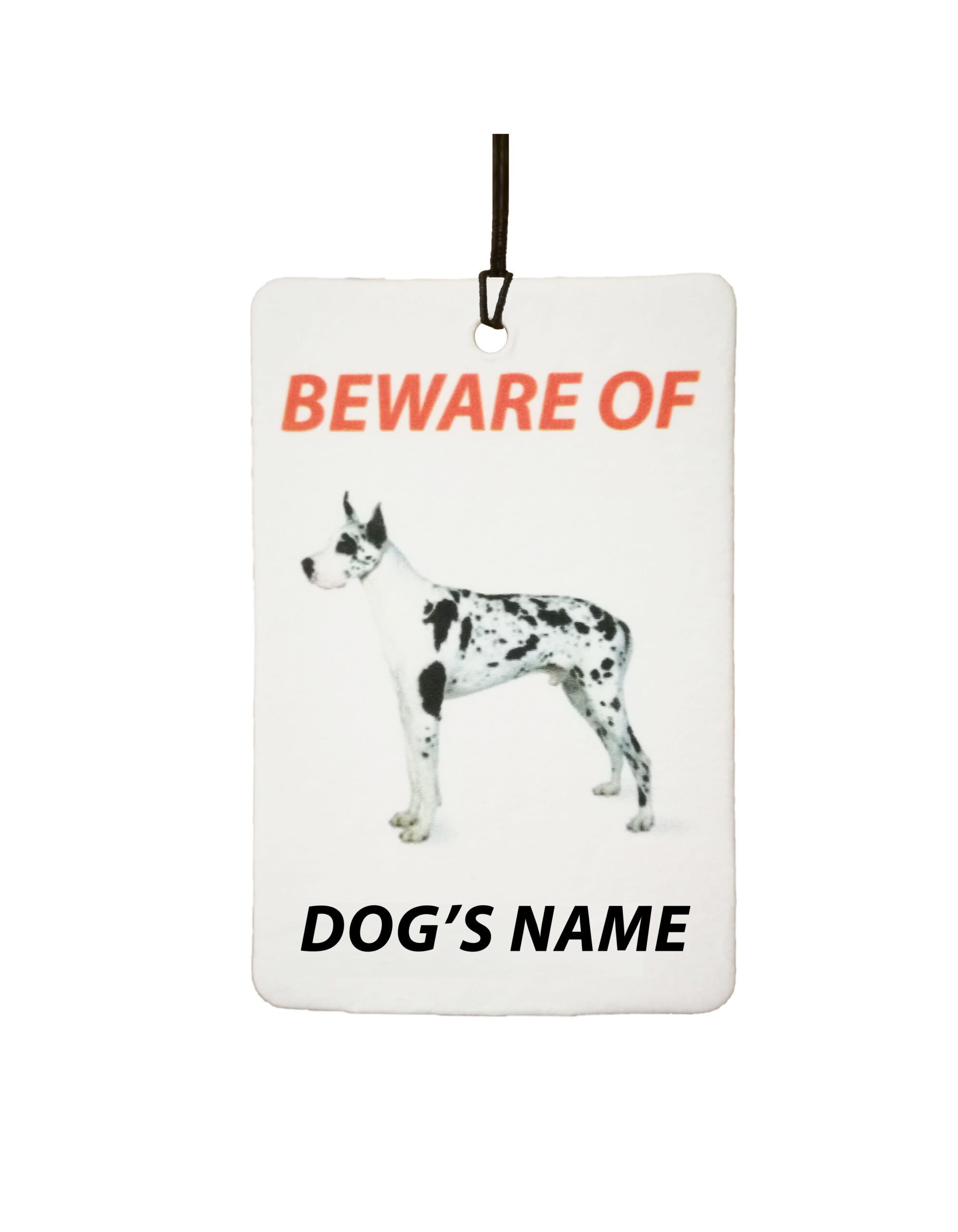 Personalised Dog's Name Great Dane