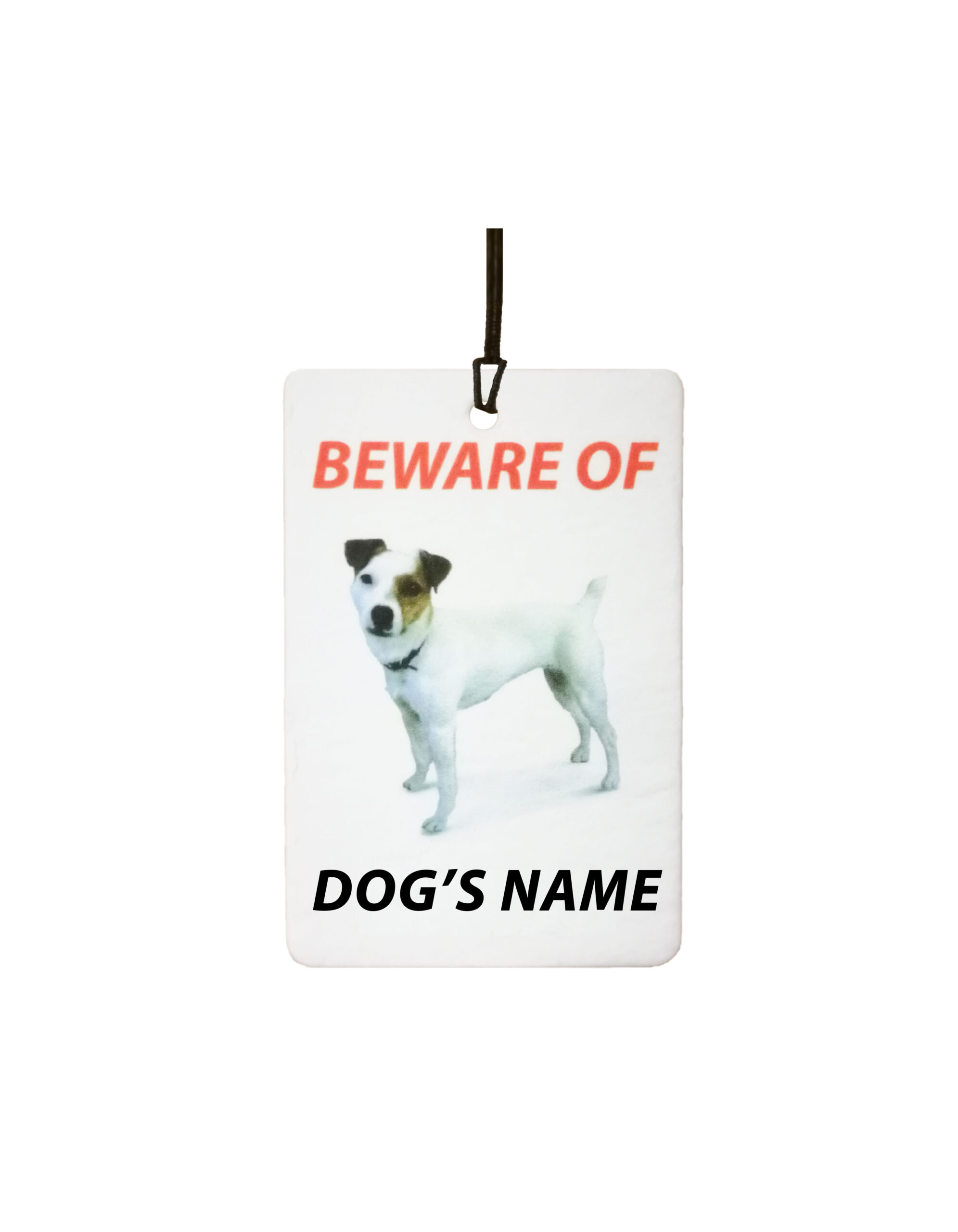 Personalised Dog's Name Jack Russell
