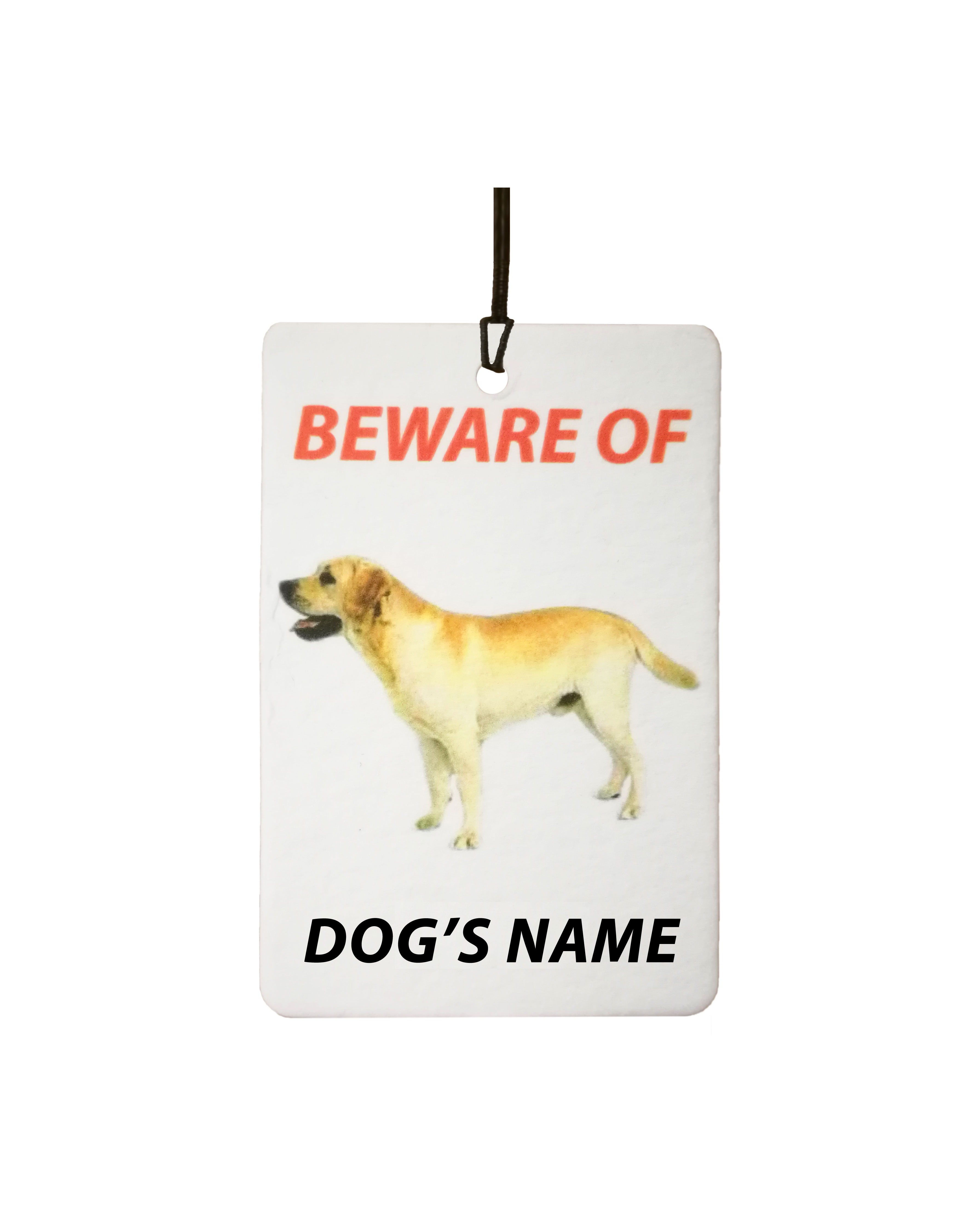 Personalised Dog's Name Labrador