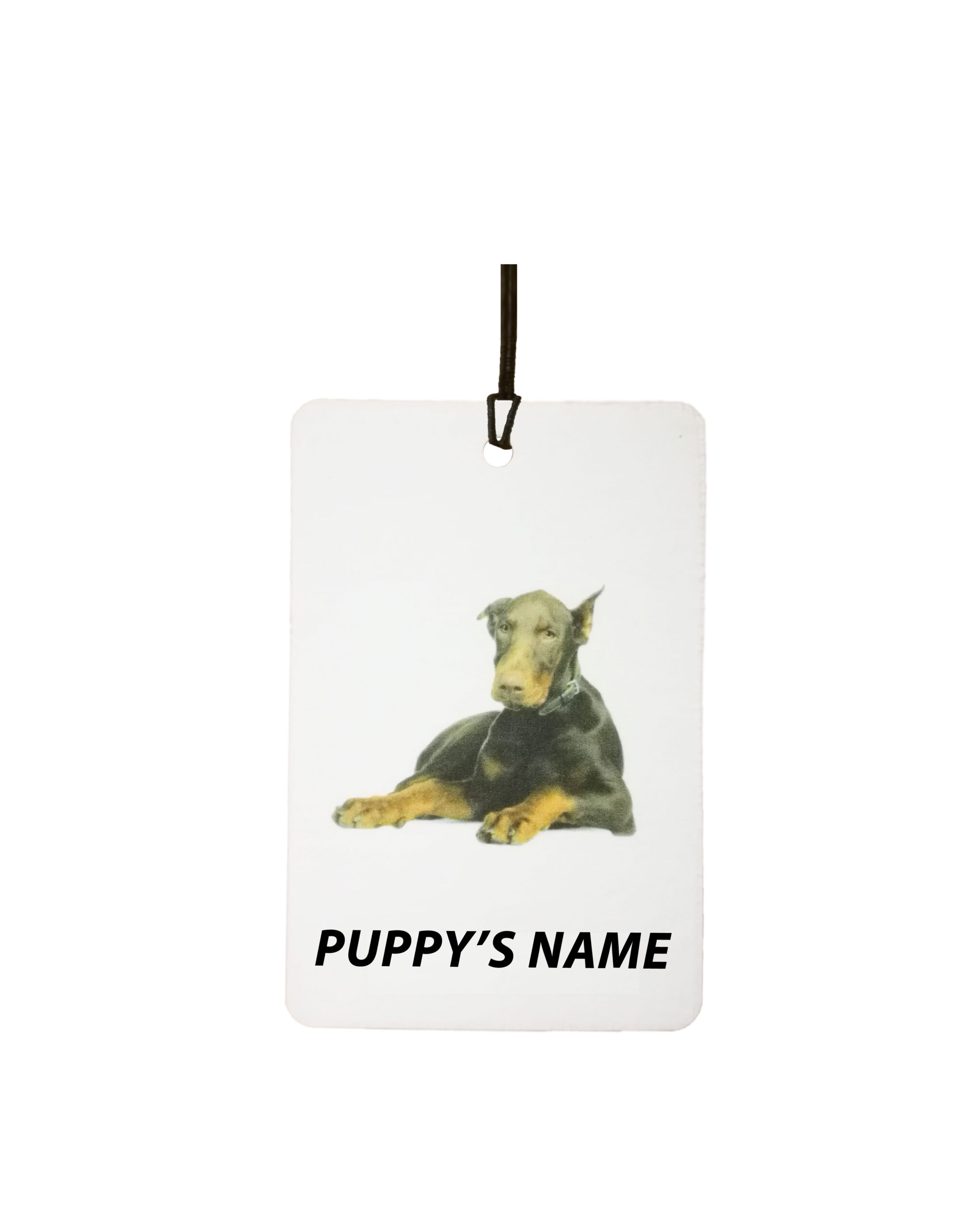 Personalised Doberman Puppy