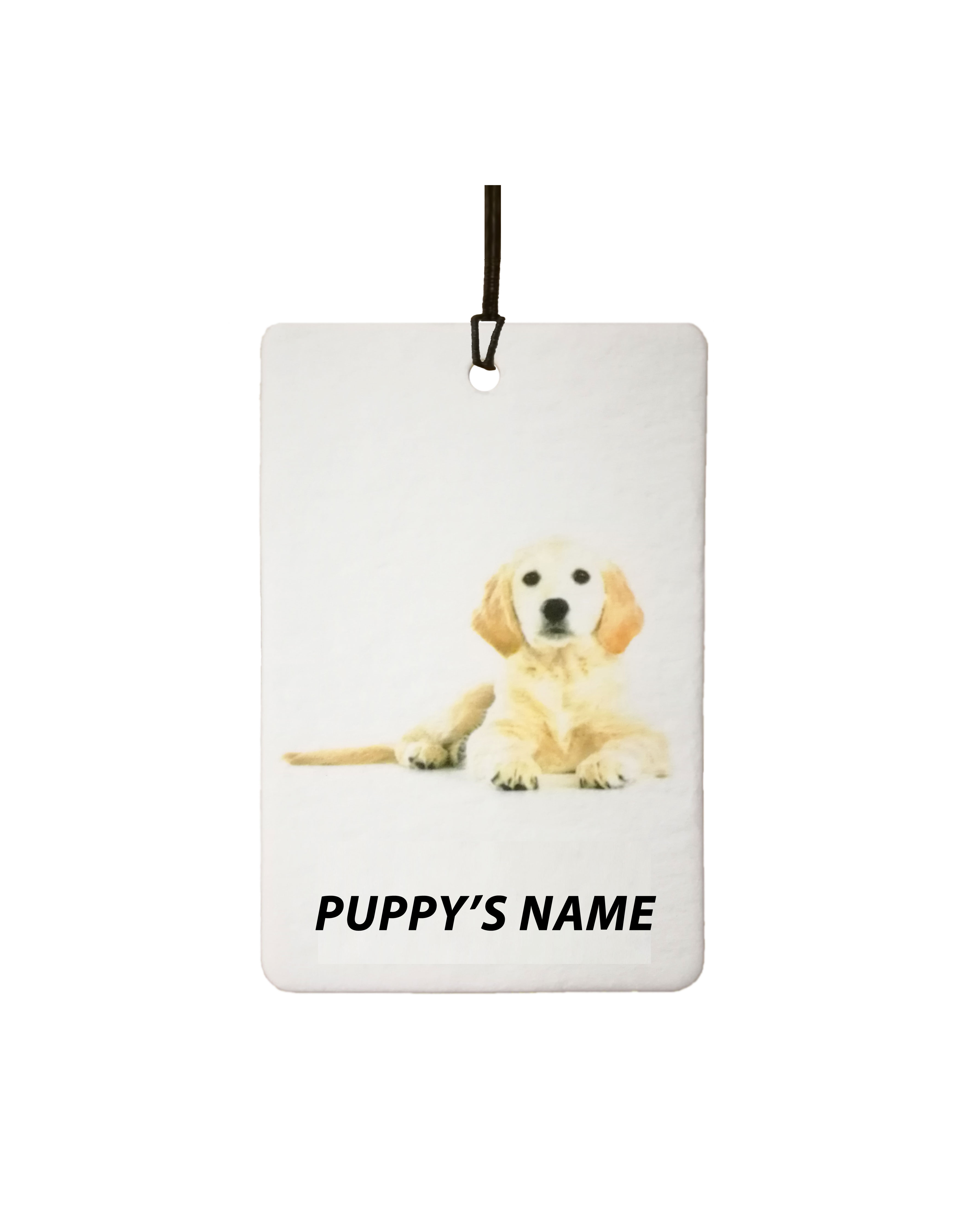 Personalised Golden Retriever Puppy
