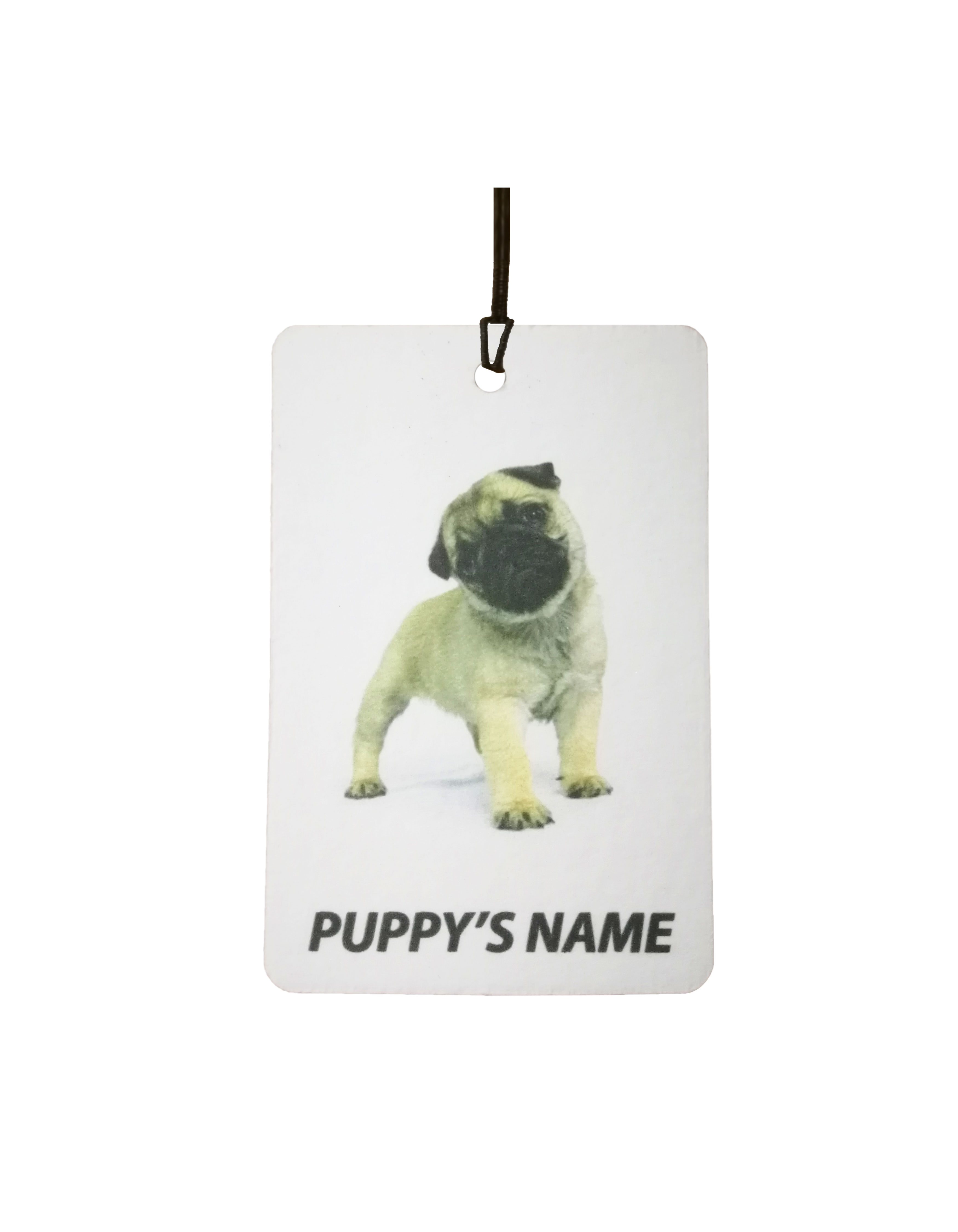 Personalised Pug Puppy
