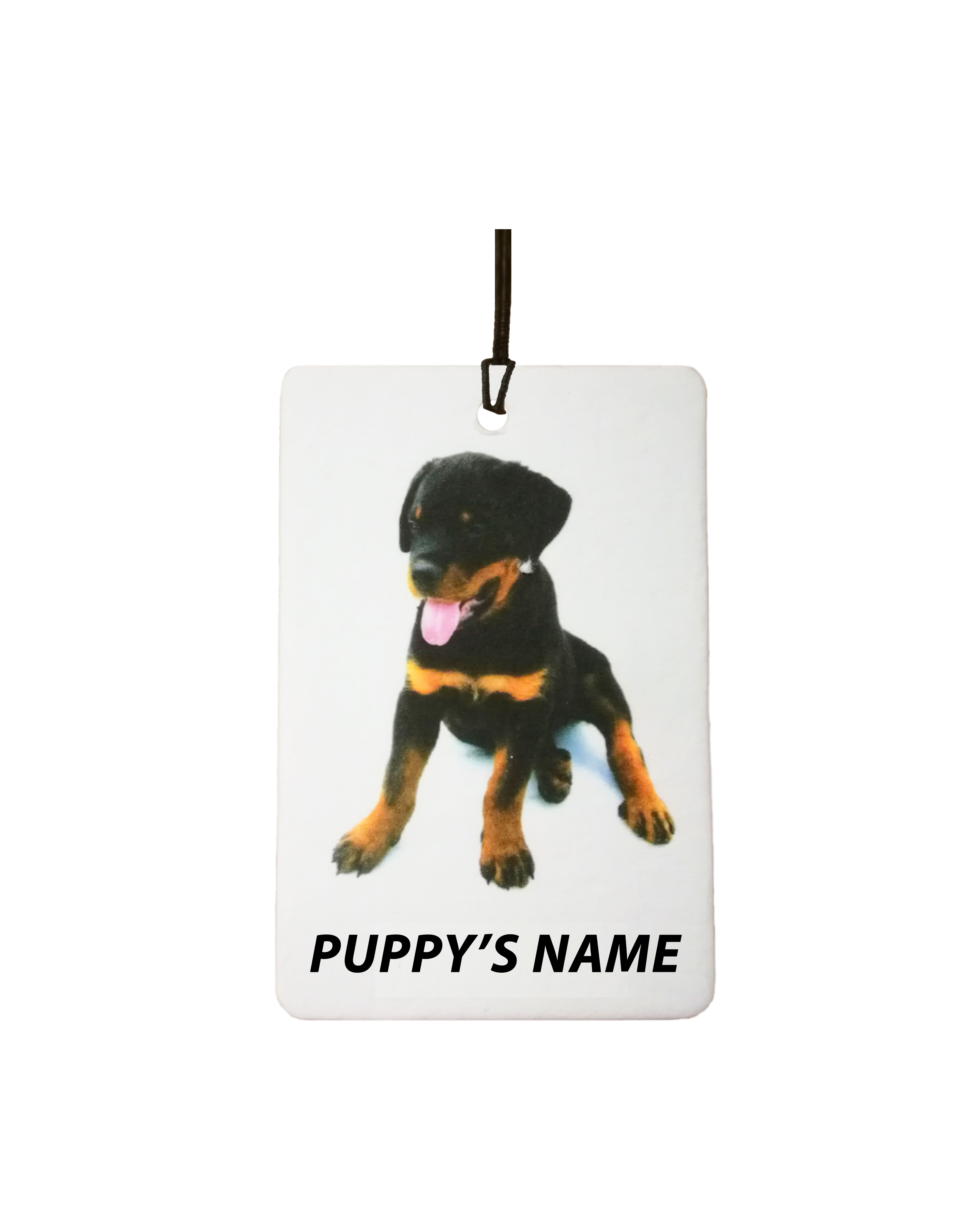 Personalised Rottweiler Puppy