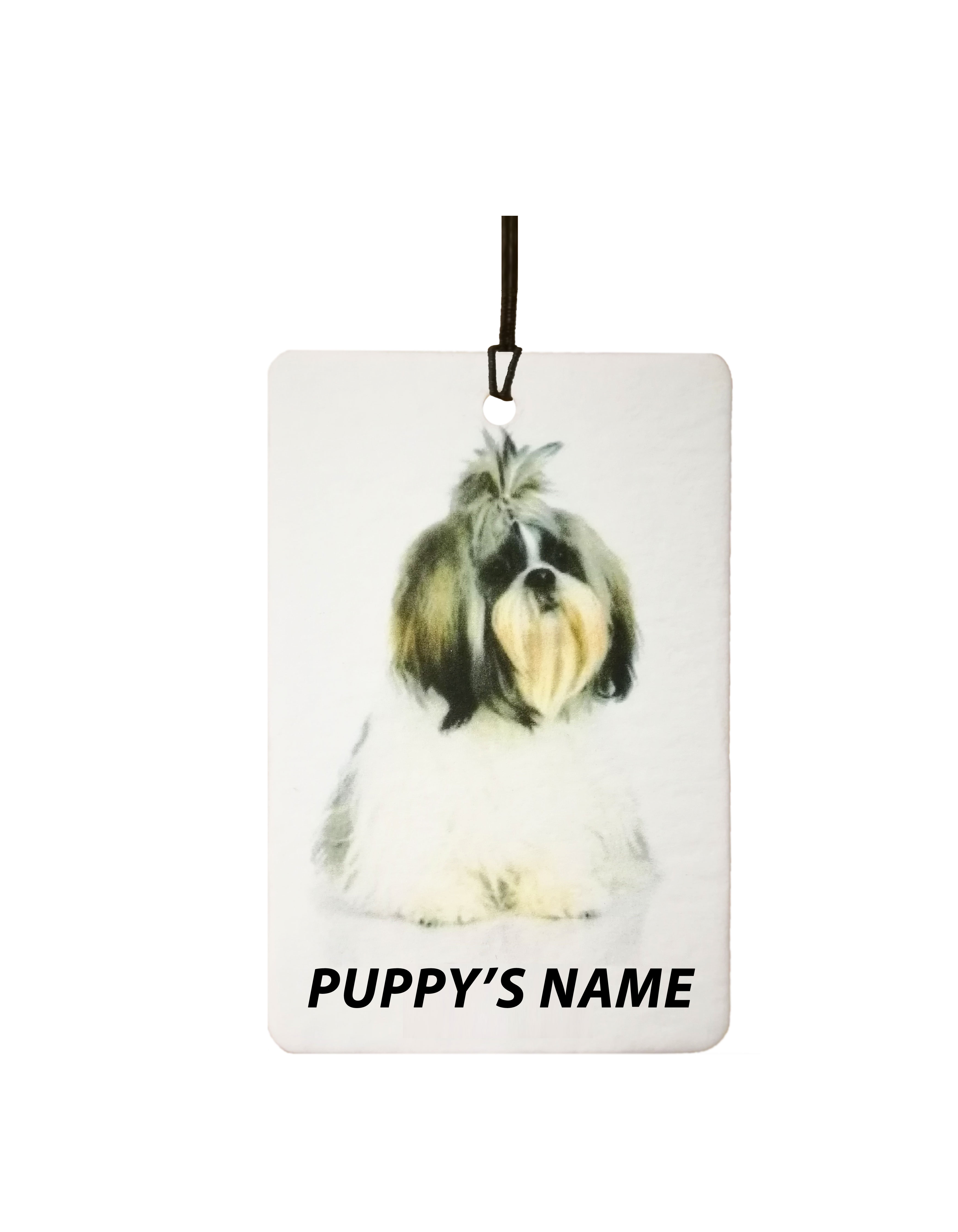 Personalised Shih Tzu Puppy