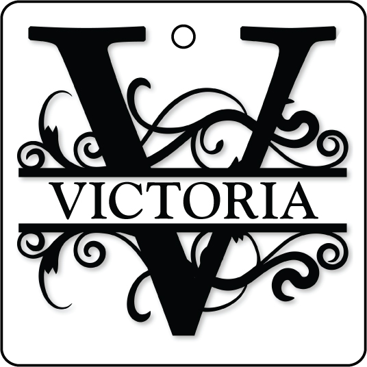 V - Custom Monogram