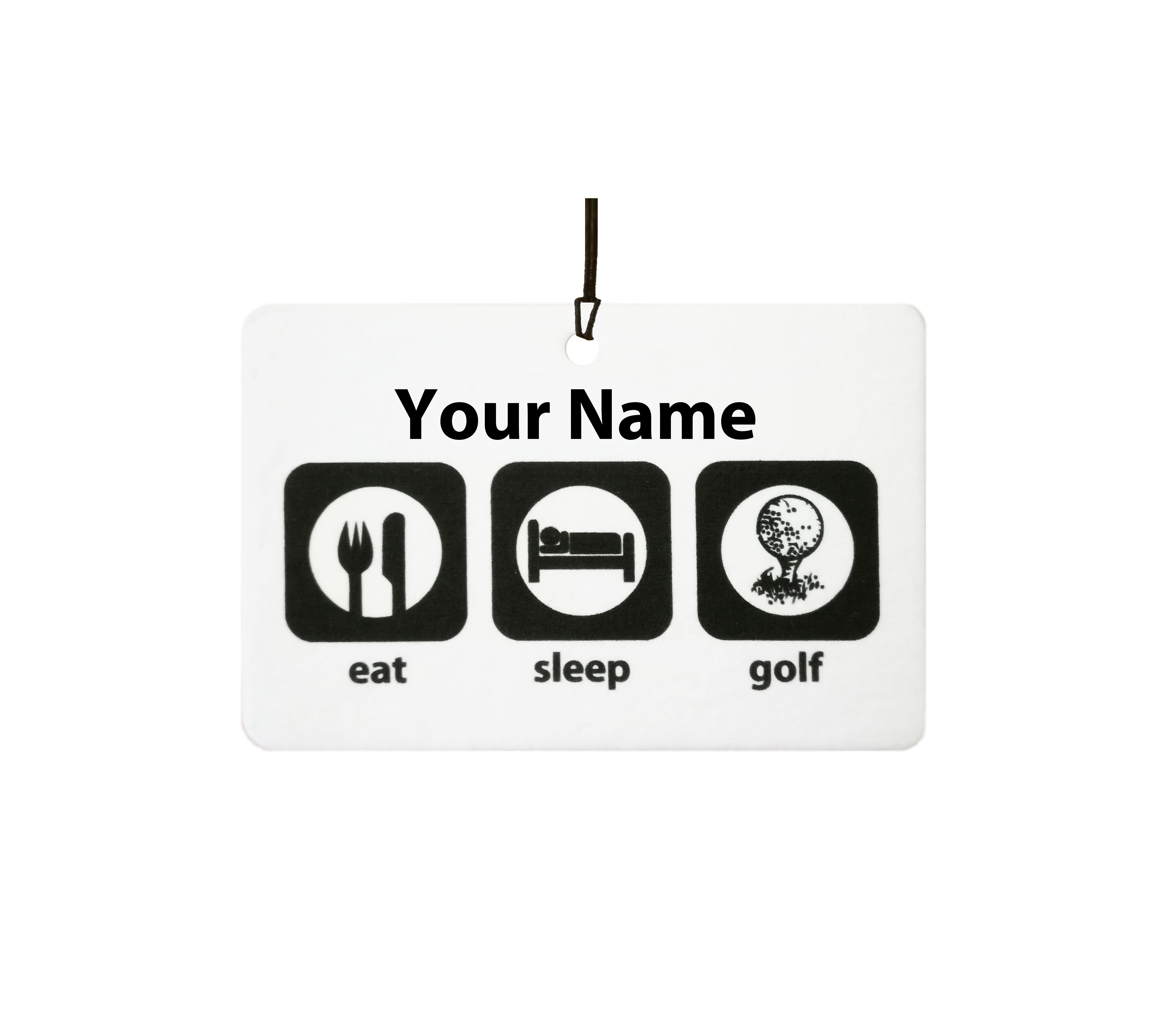 Personalised Eat Sleep Golf