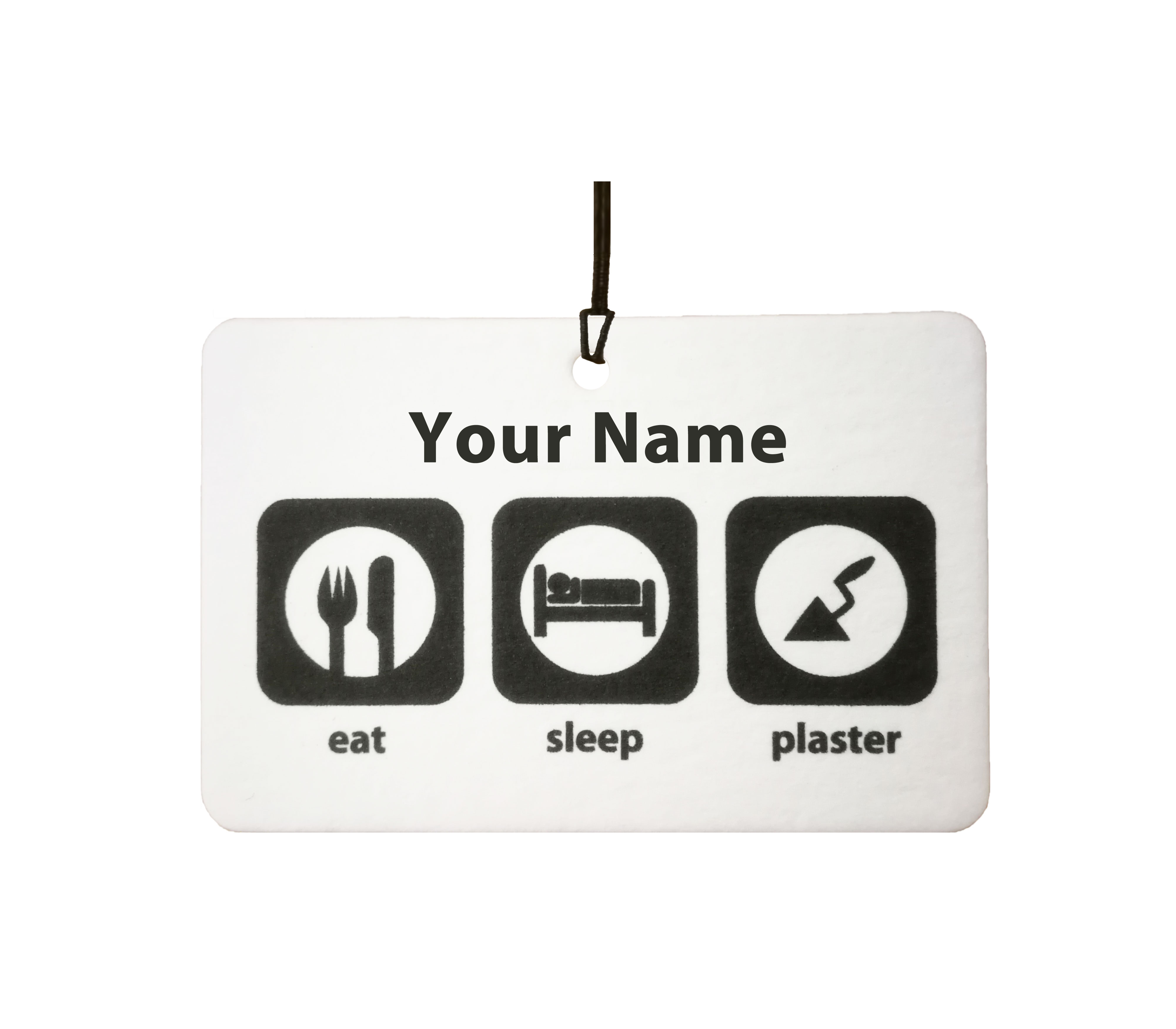 Personalised Eat Sleep Plaster
