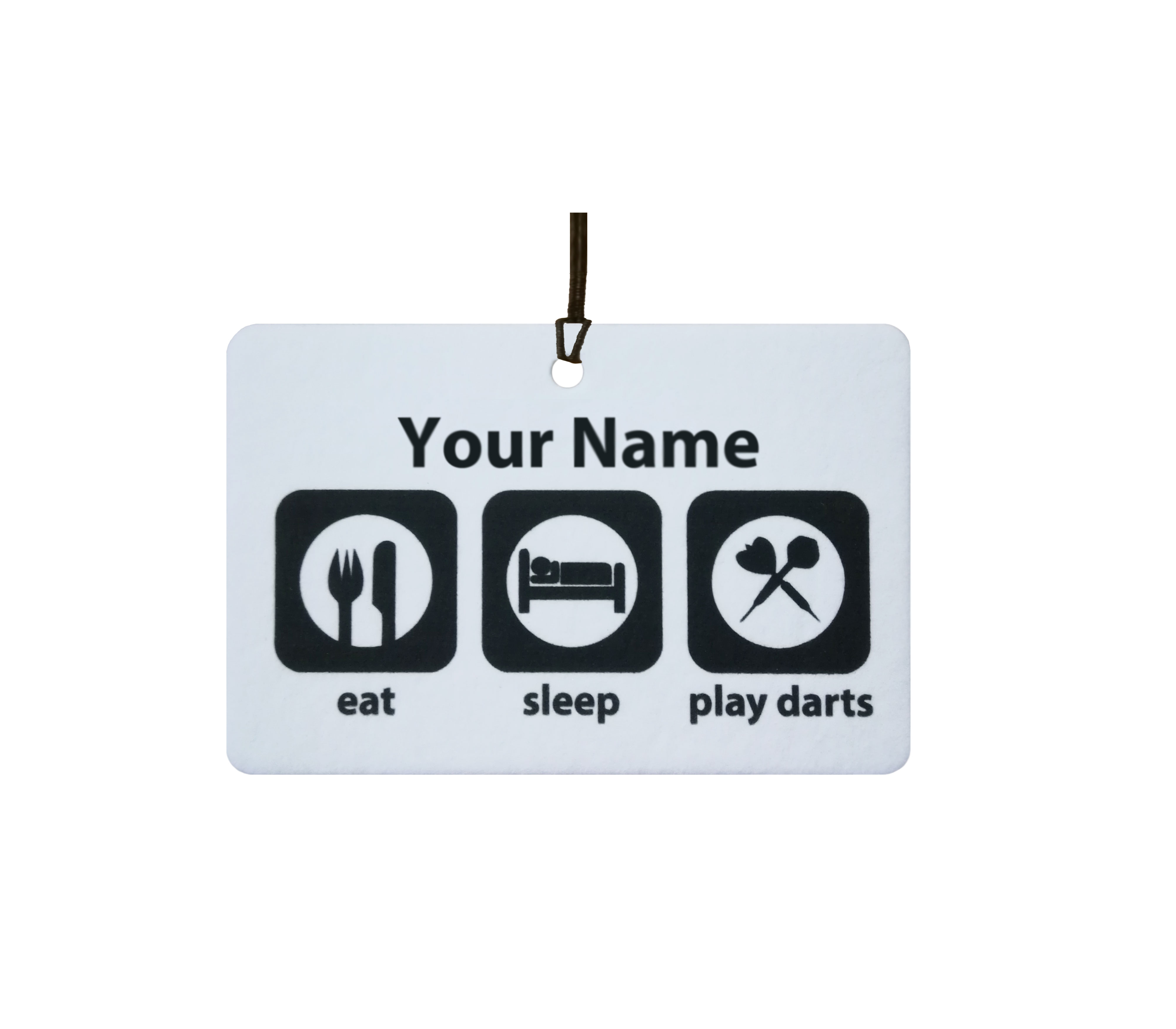 Personalised Eat Sleep Play Darts