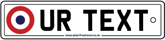Personalised French Air Force Number Plate