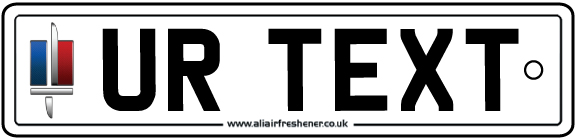 Personalised French Army Number Plate