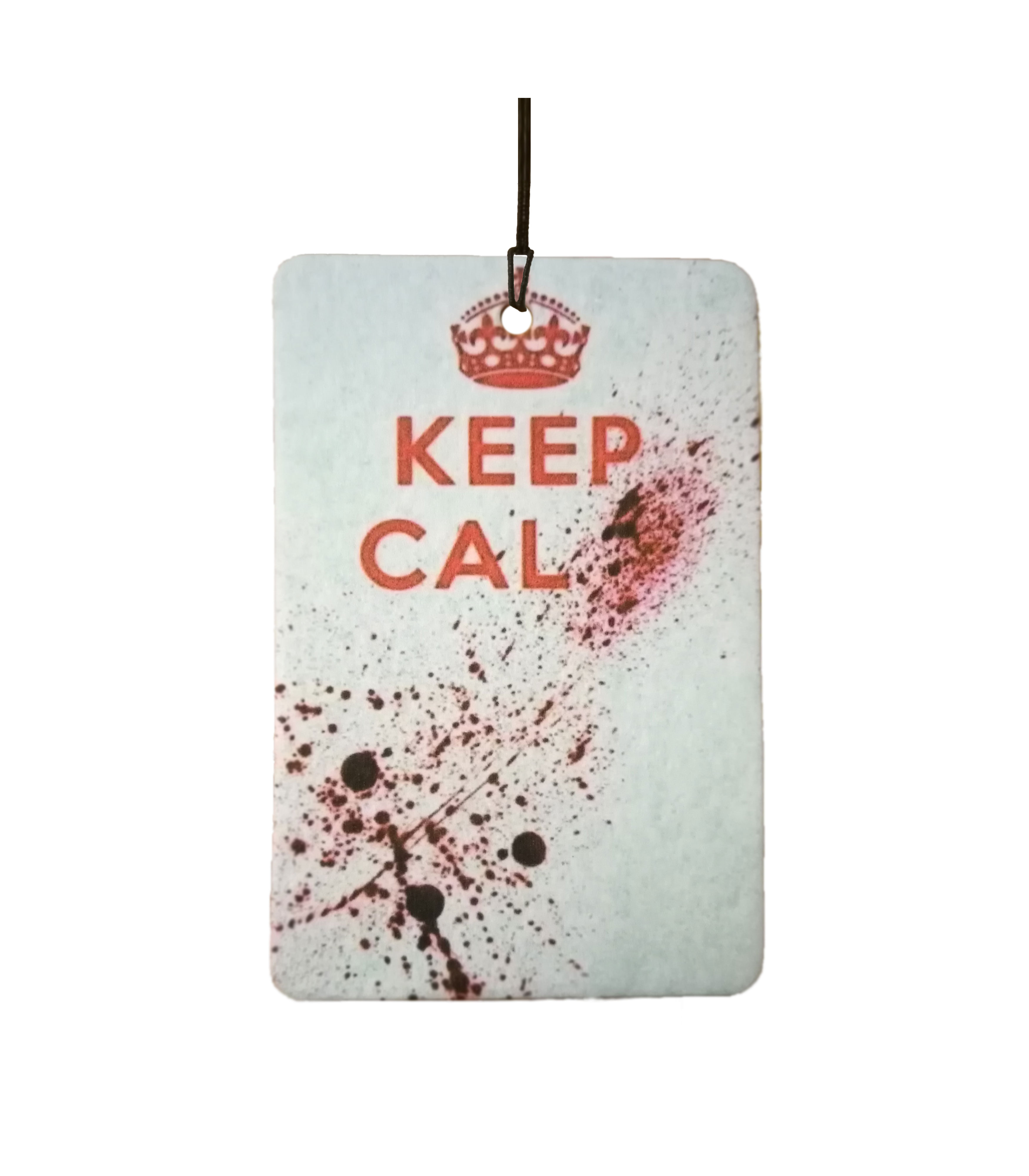 Keep Calm Blood Splatter