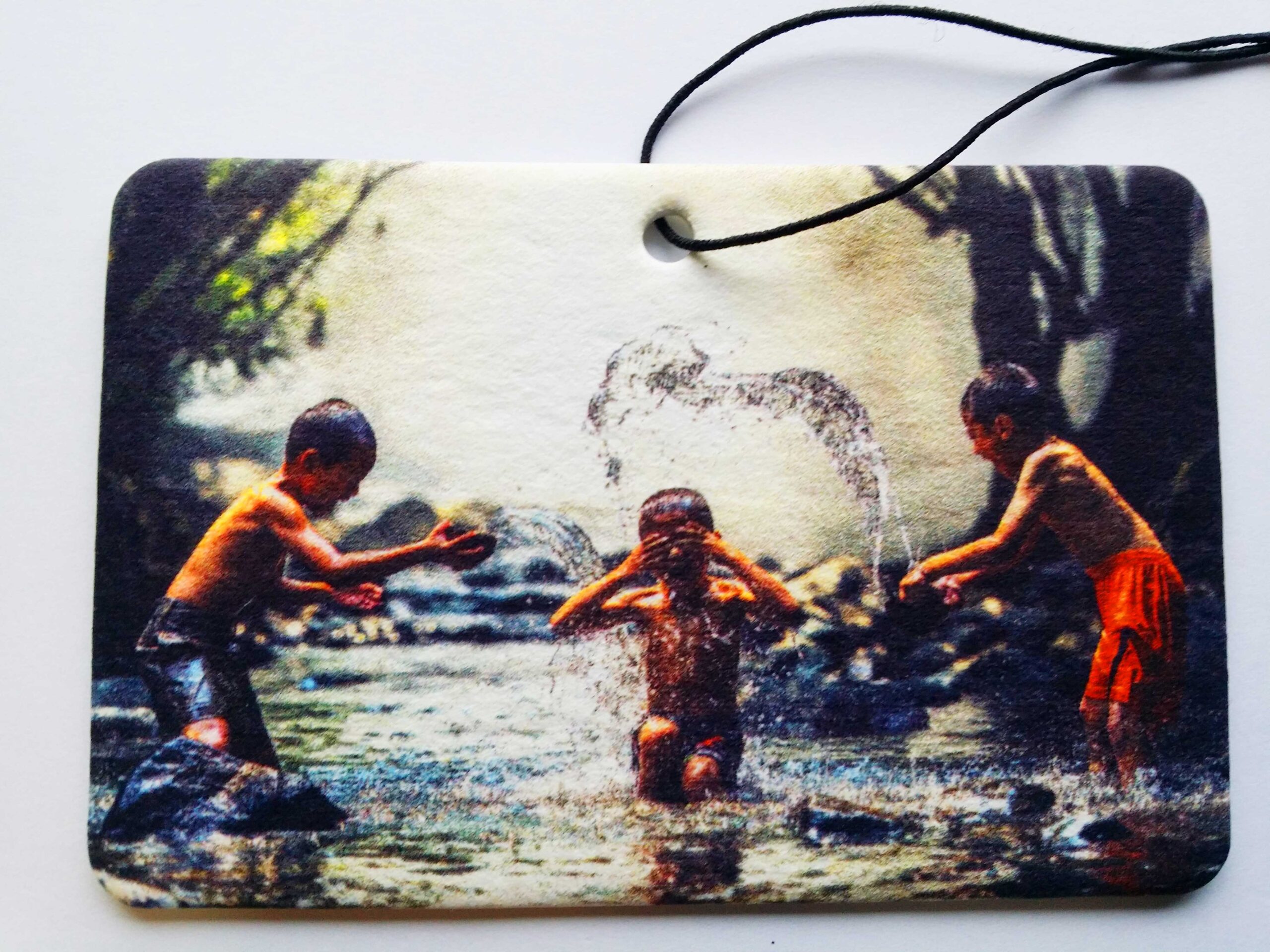 Your Picture On Rectangular Air Freshener - Landscape