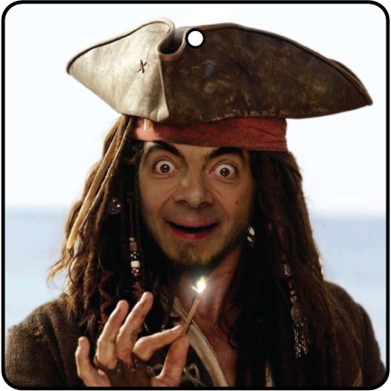 Mr Bean, Pirates of the Caribbean