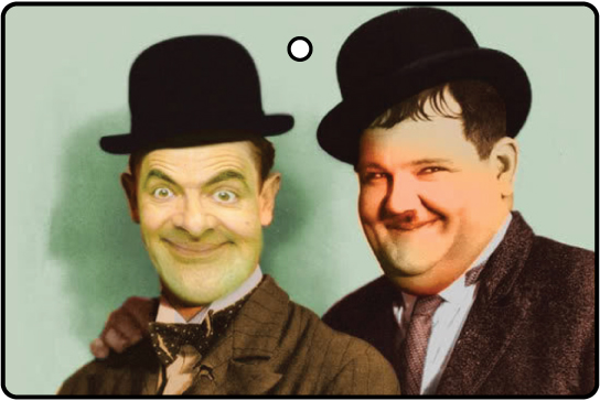 Mr Bean and Hardy
