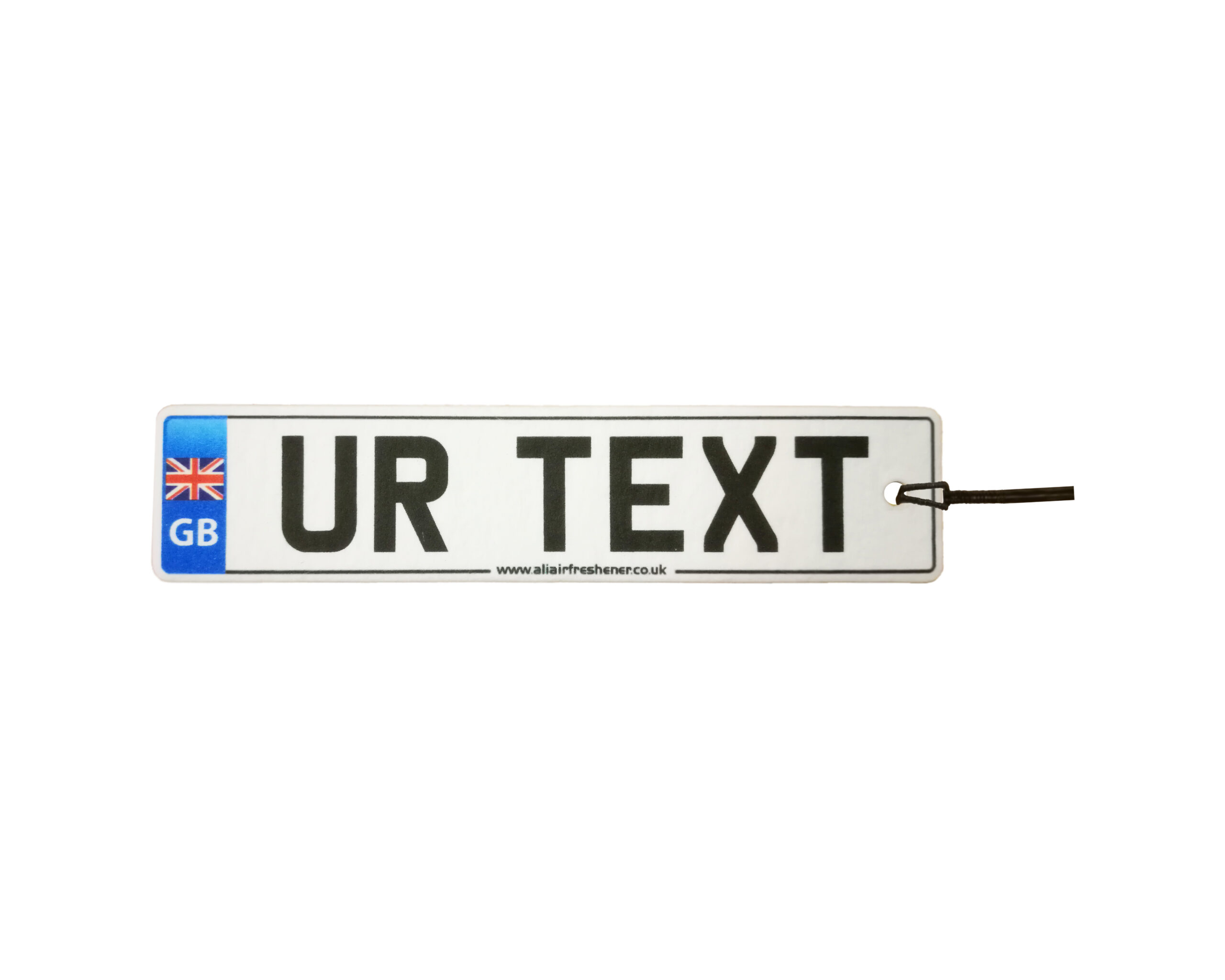 Personalised Union Jack Number Plate