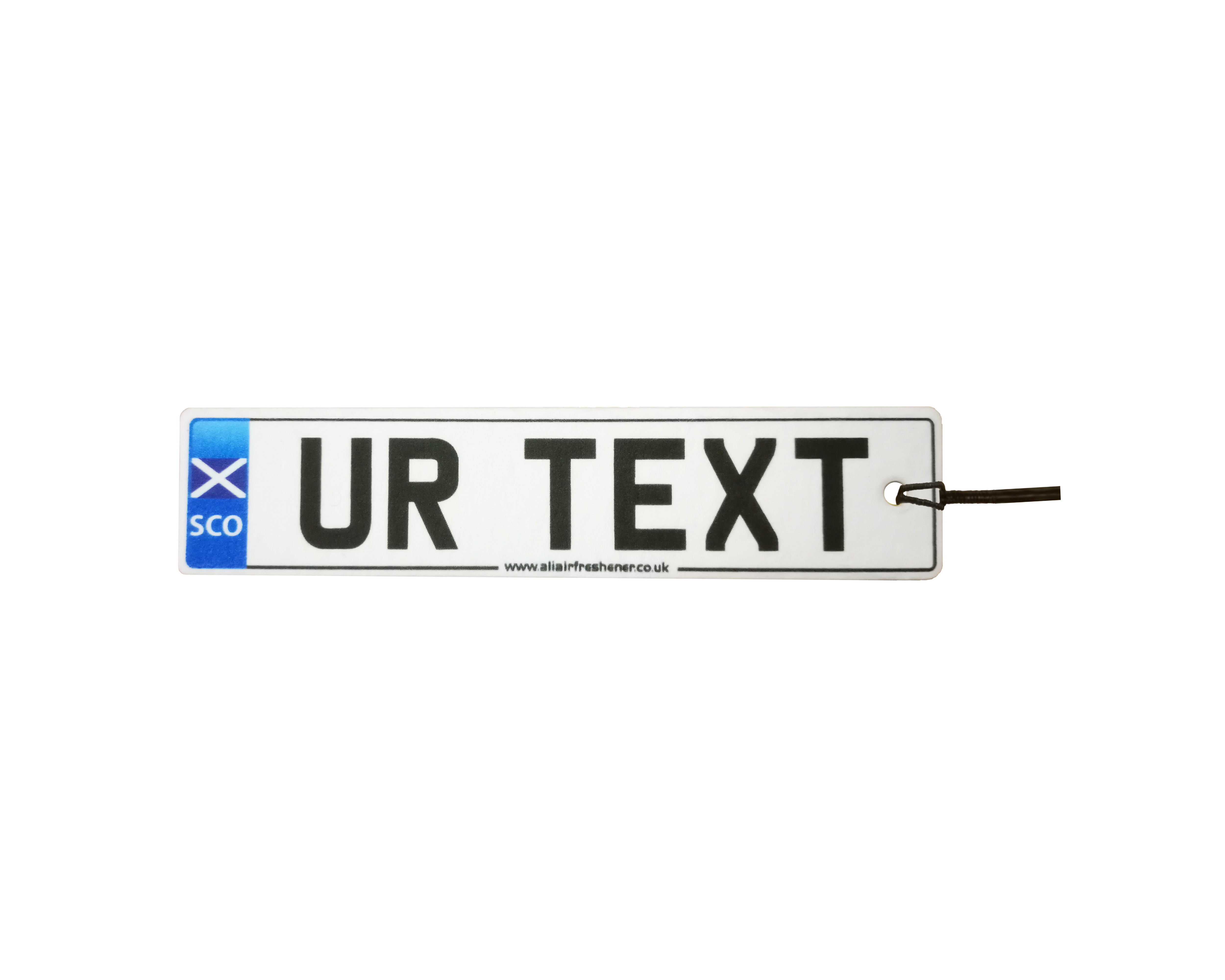 Personalised Scotland Number Plate