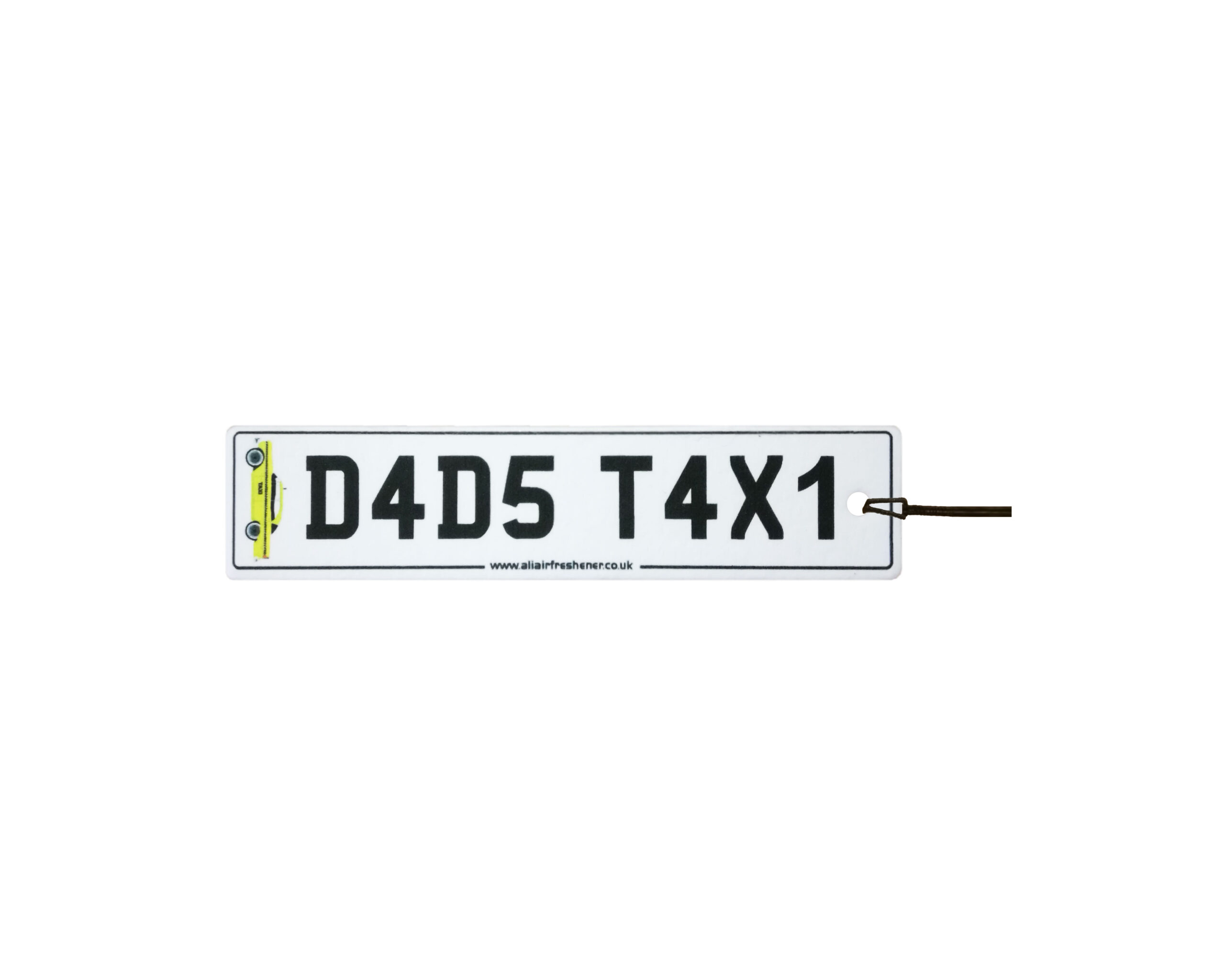 D4D5 T4X1 Number Plate