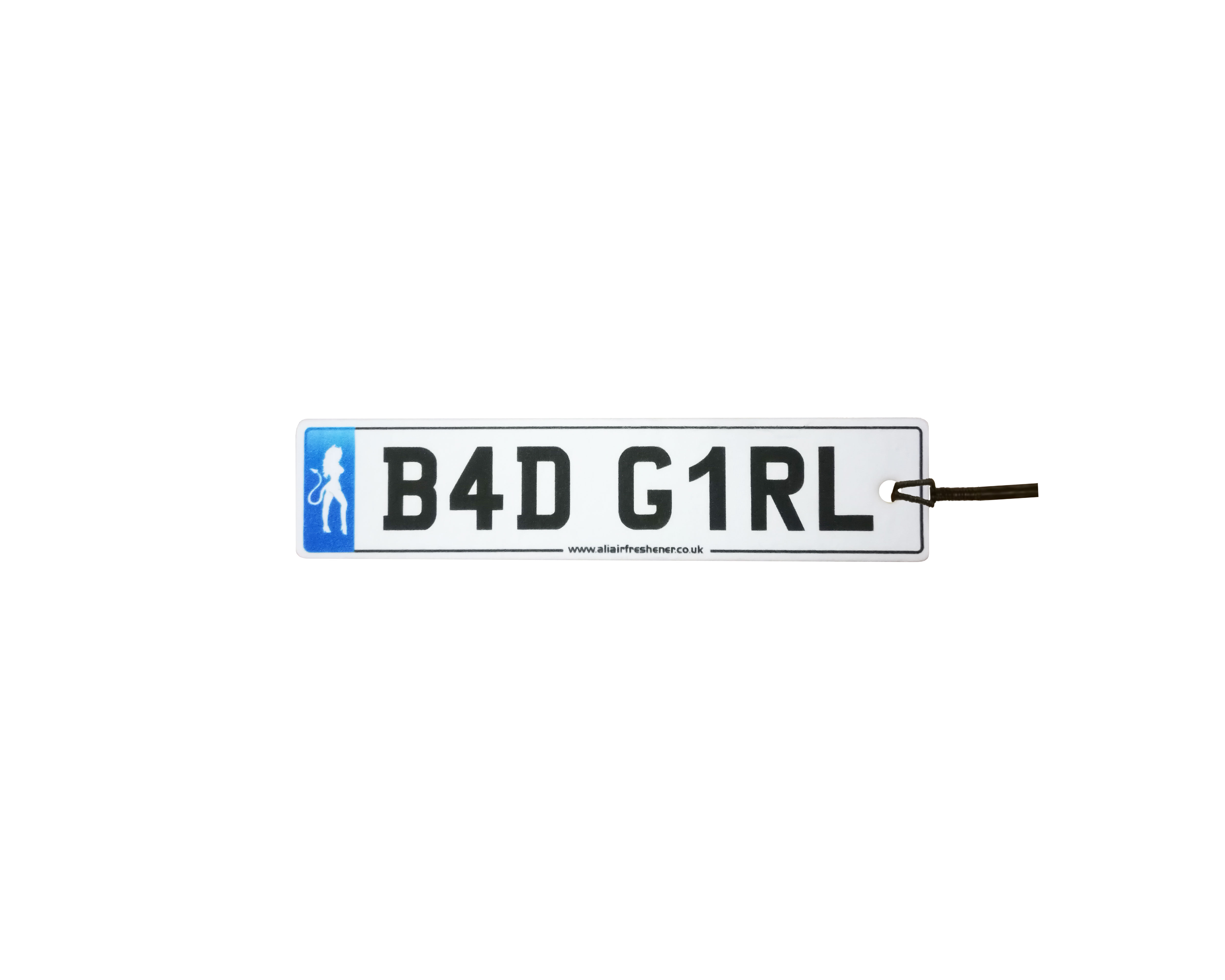 B4D G1RL Number Plate