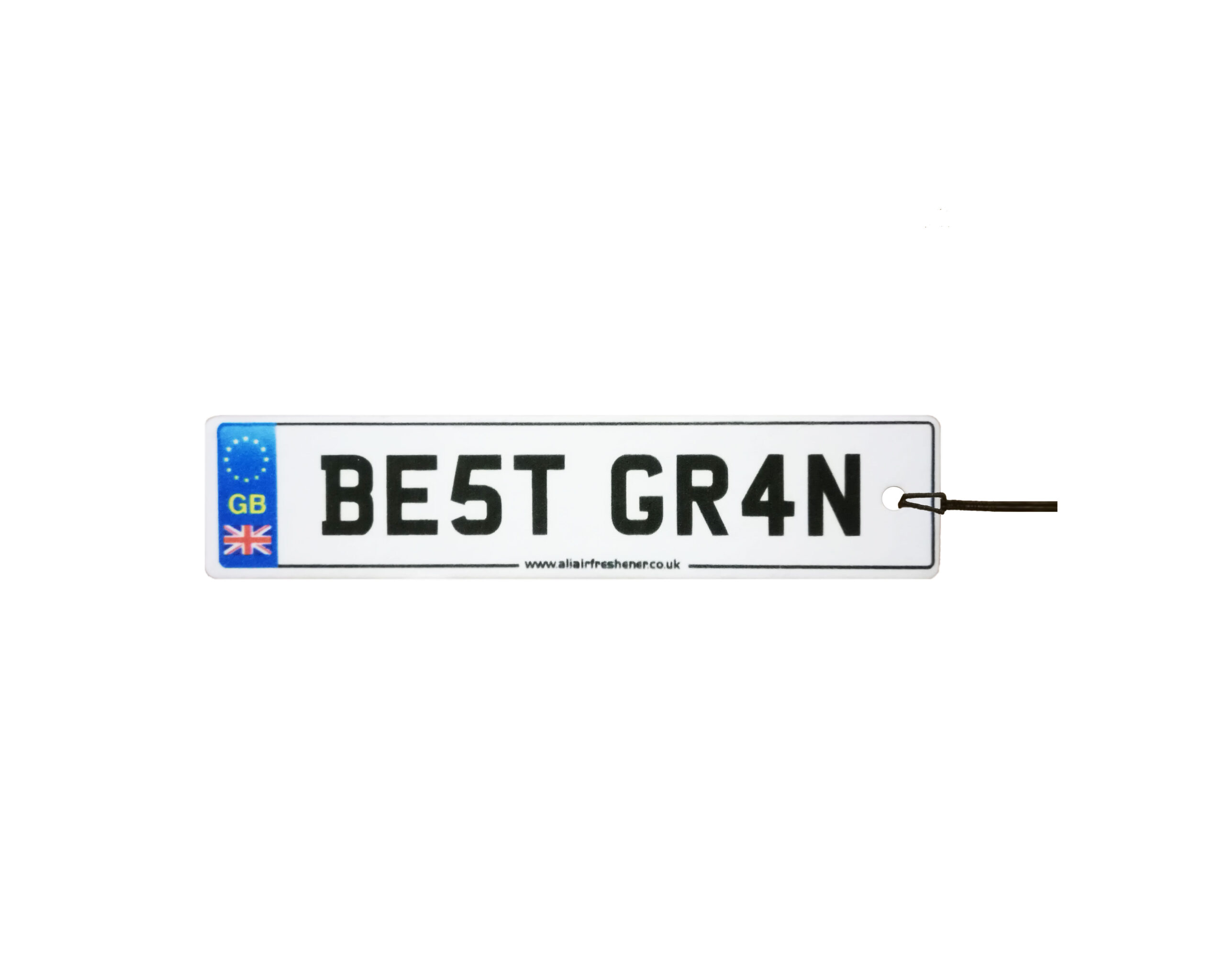 BE5T GR4N Number Plate