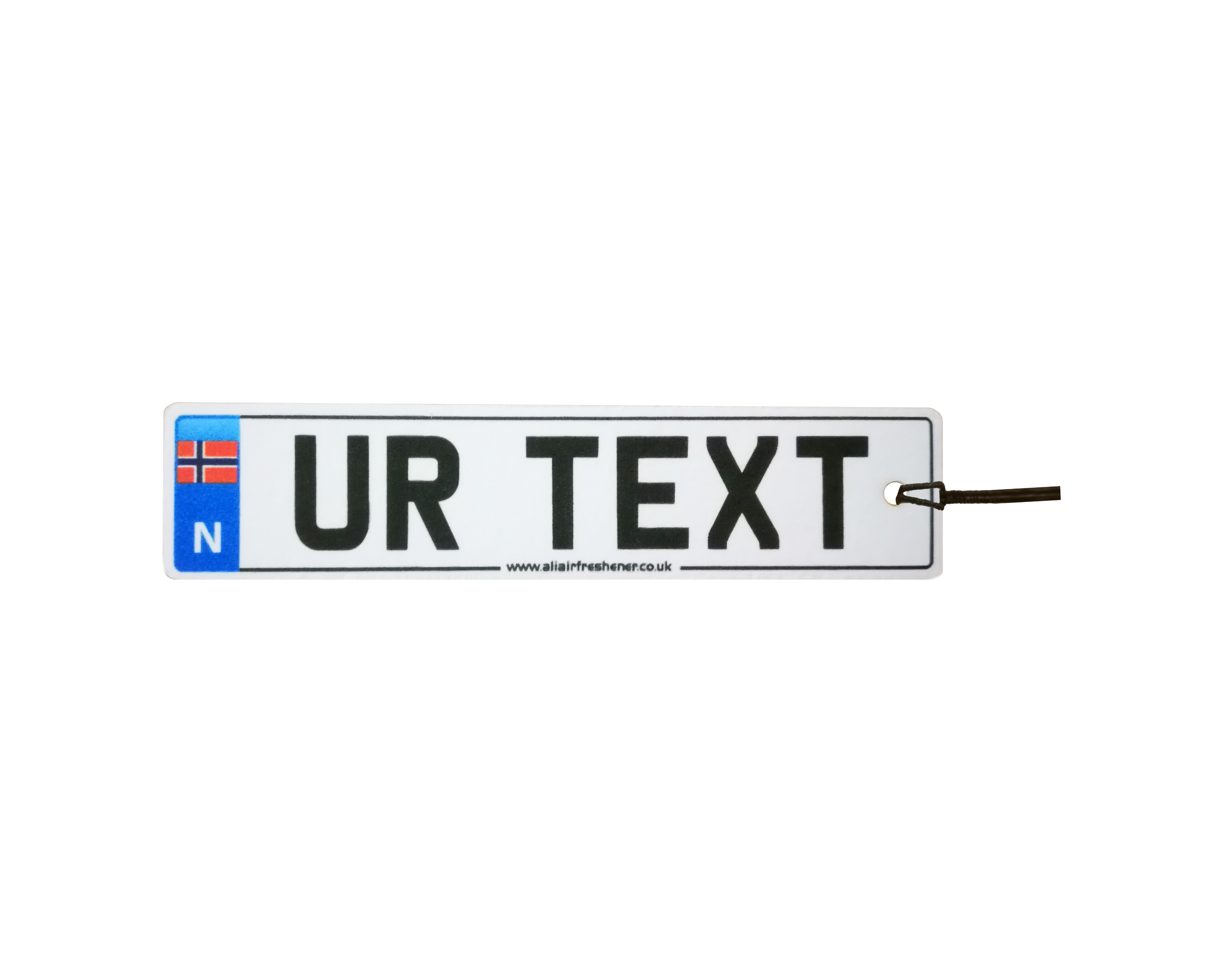 Personalised Norway Number Plate