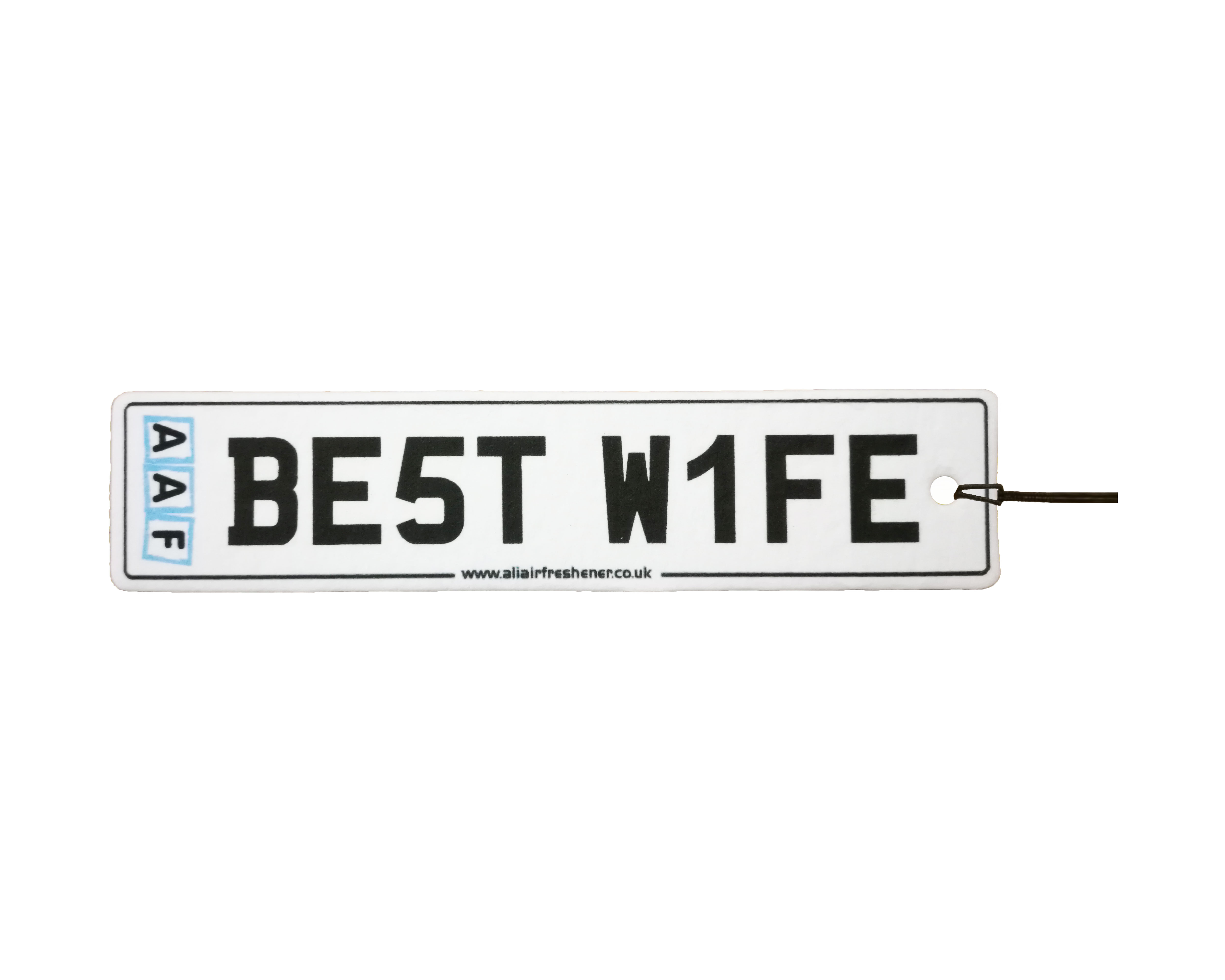 AAF - BEST WIFE Number Plate