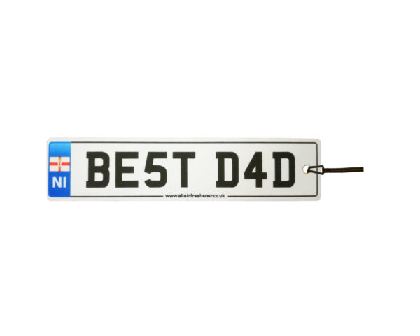 Northern Ireland - Best Dad Number Plate