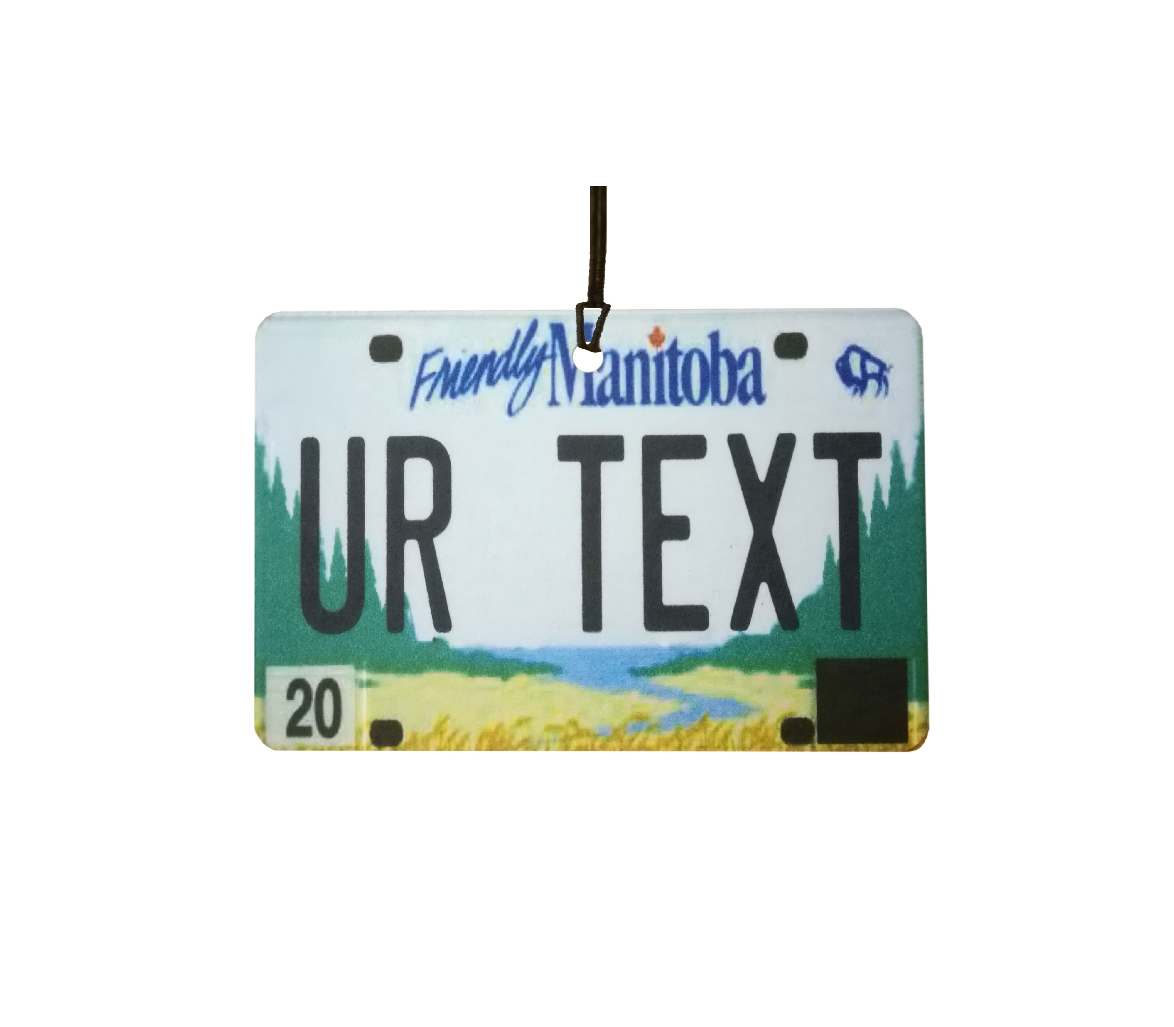Personalised Manitoba License Plate