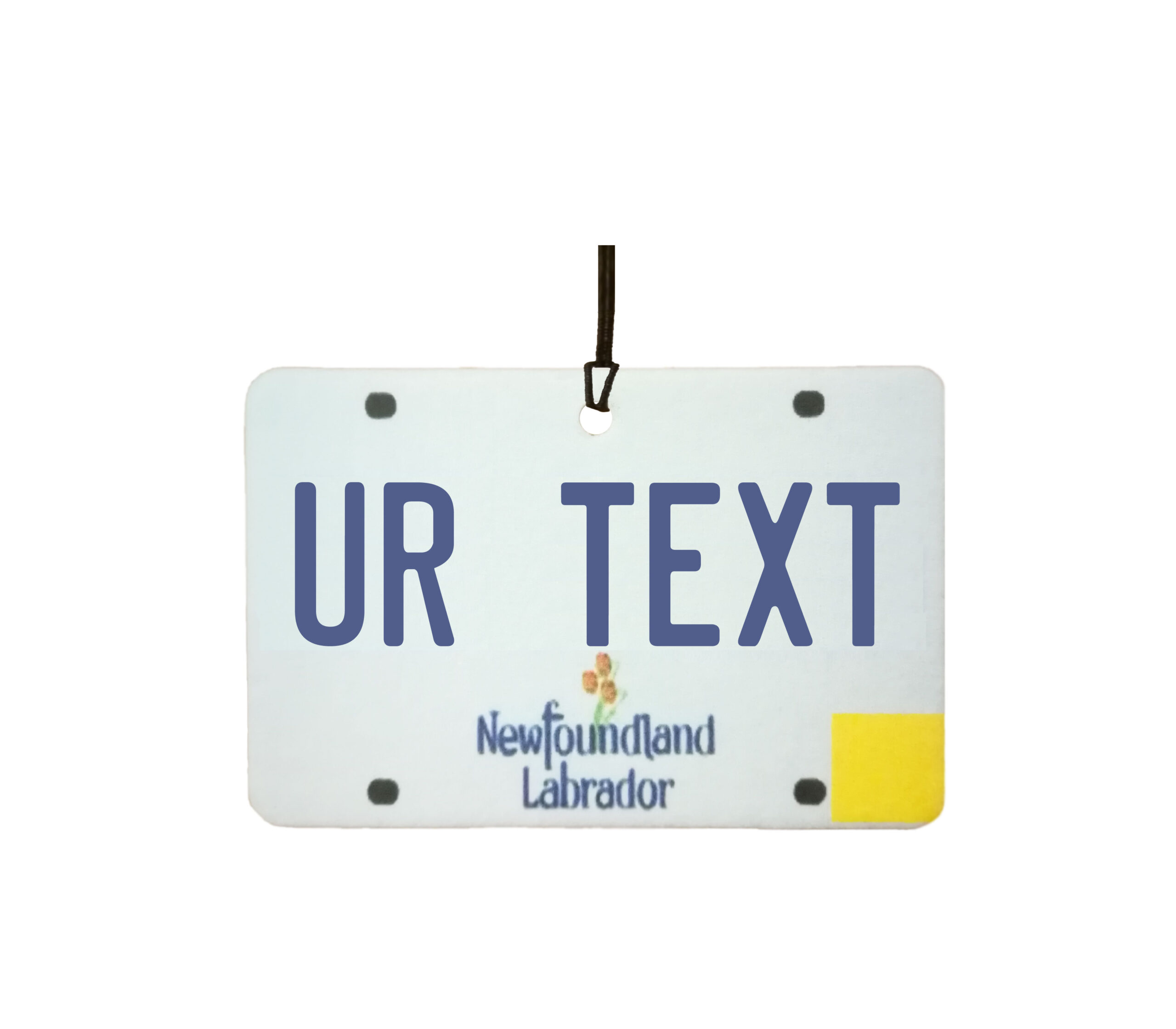 Personalised Newfoundland and Labrador License Plate