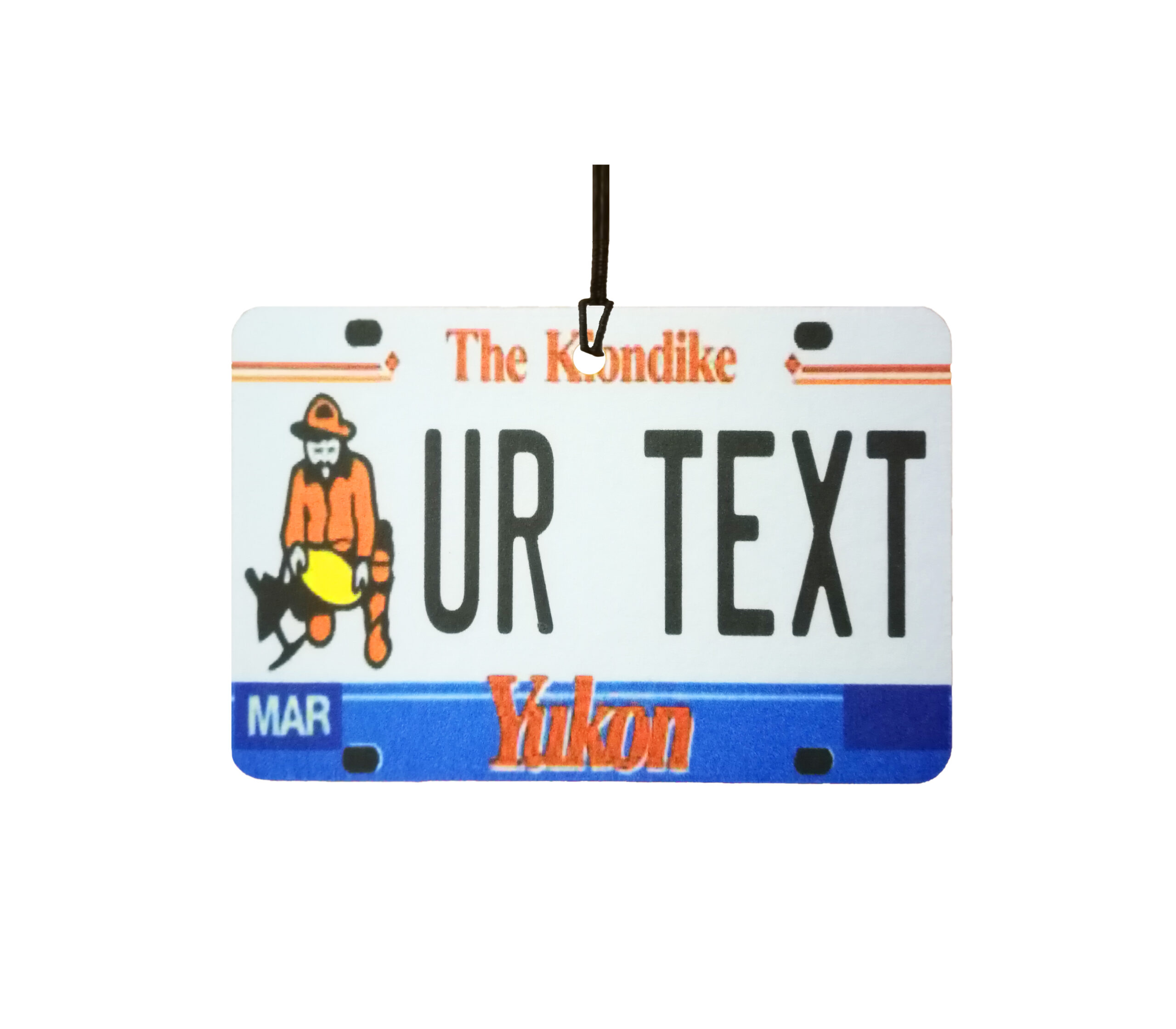 Personalised Yukon License Plate